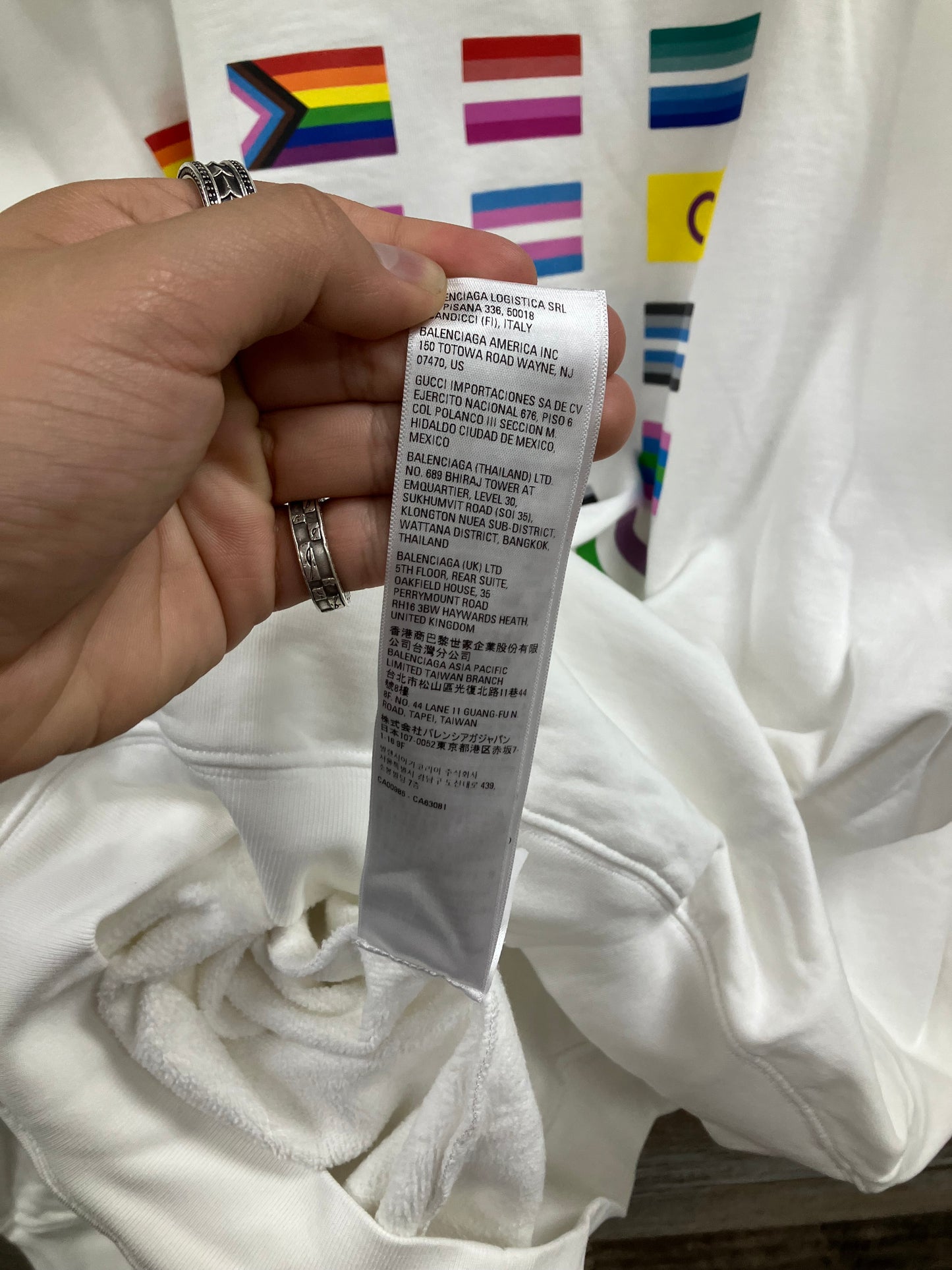 S & M Balenciaga Pride 2022 Hoodie