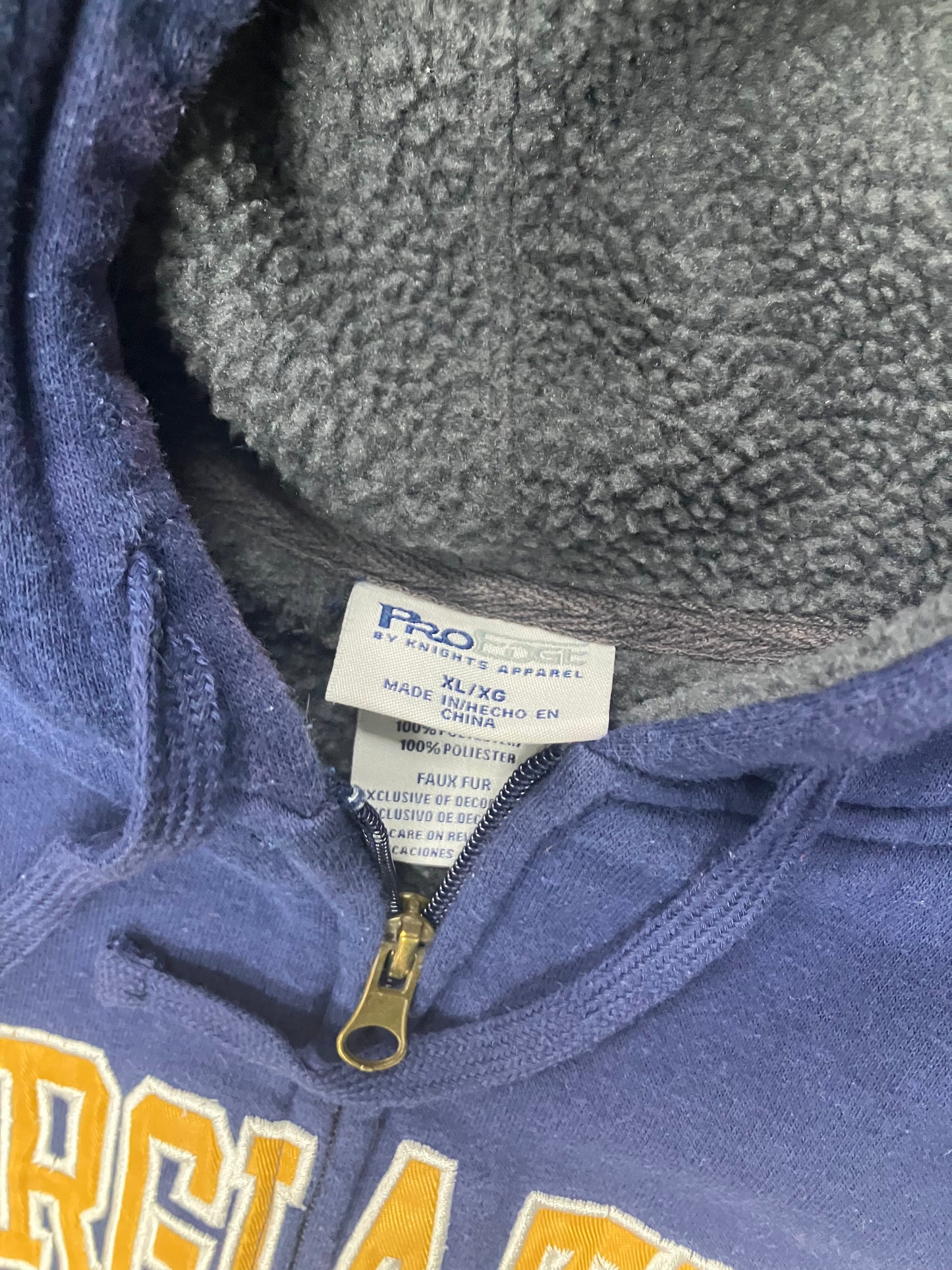 Georgia Tech College Zipup XL
