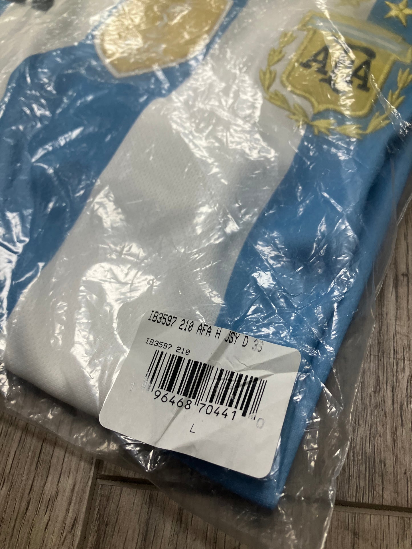 Brand New Adidas Argentina Sz L