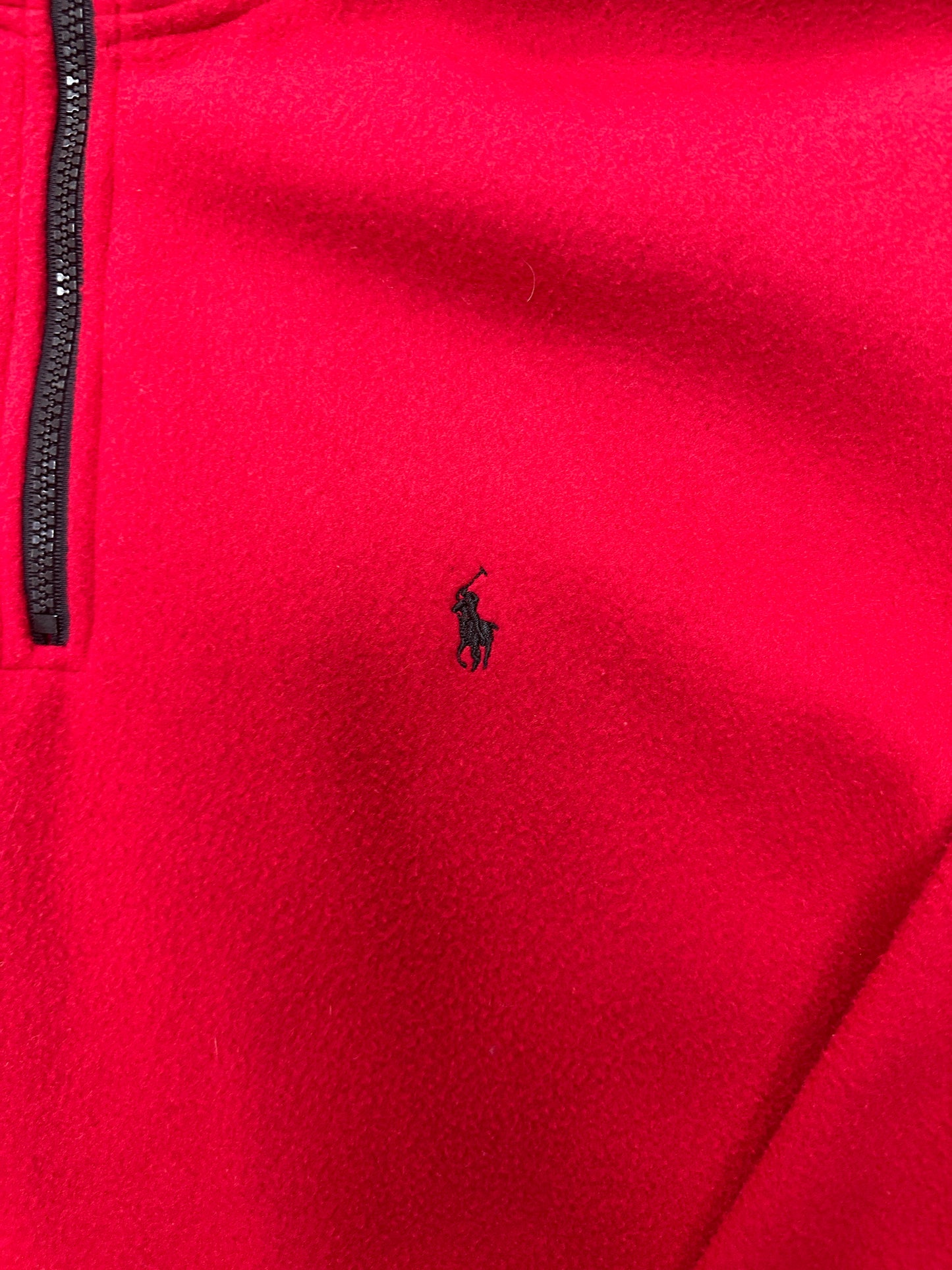 Vintage Polo RL Quarter zip Fleece Size M