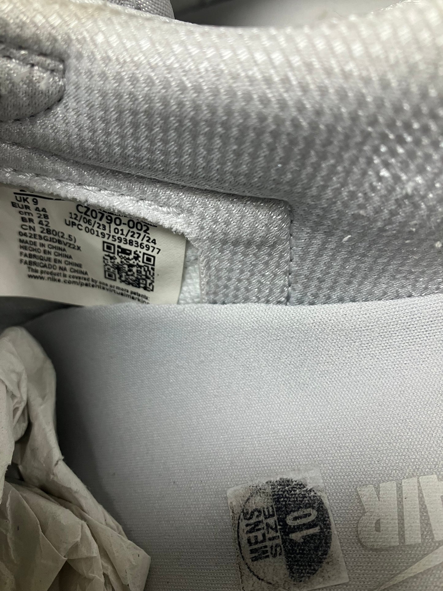 Air Jordan 1 Retro Low OG “Silver” 10