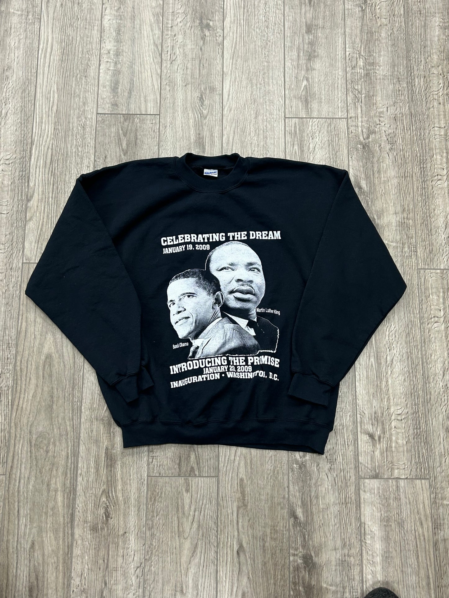MLK Obama Sweatshirt Size XL