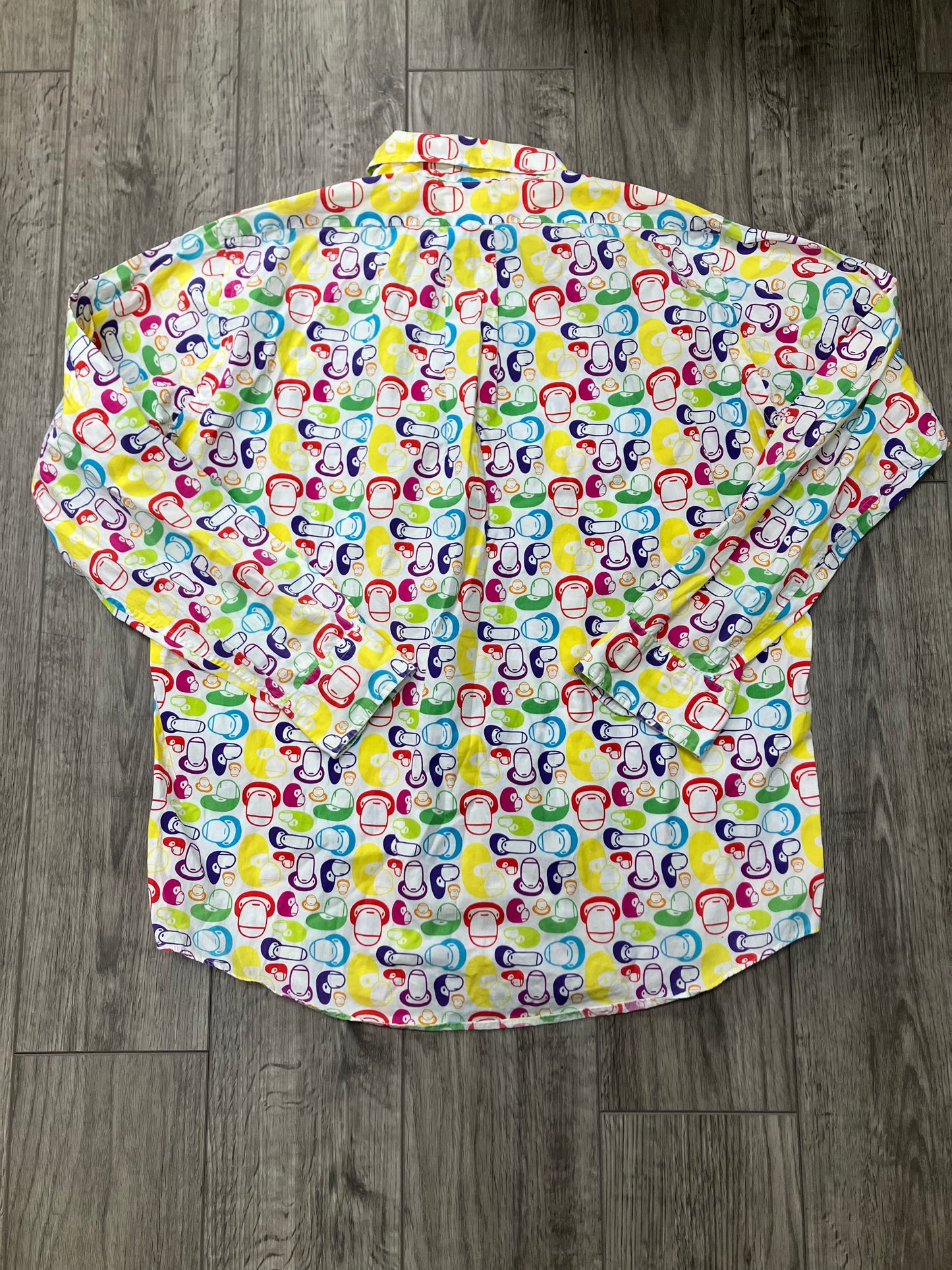 Bape Baby Milo Head Polo L/S Size M