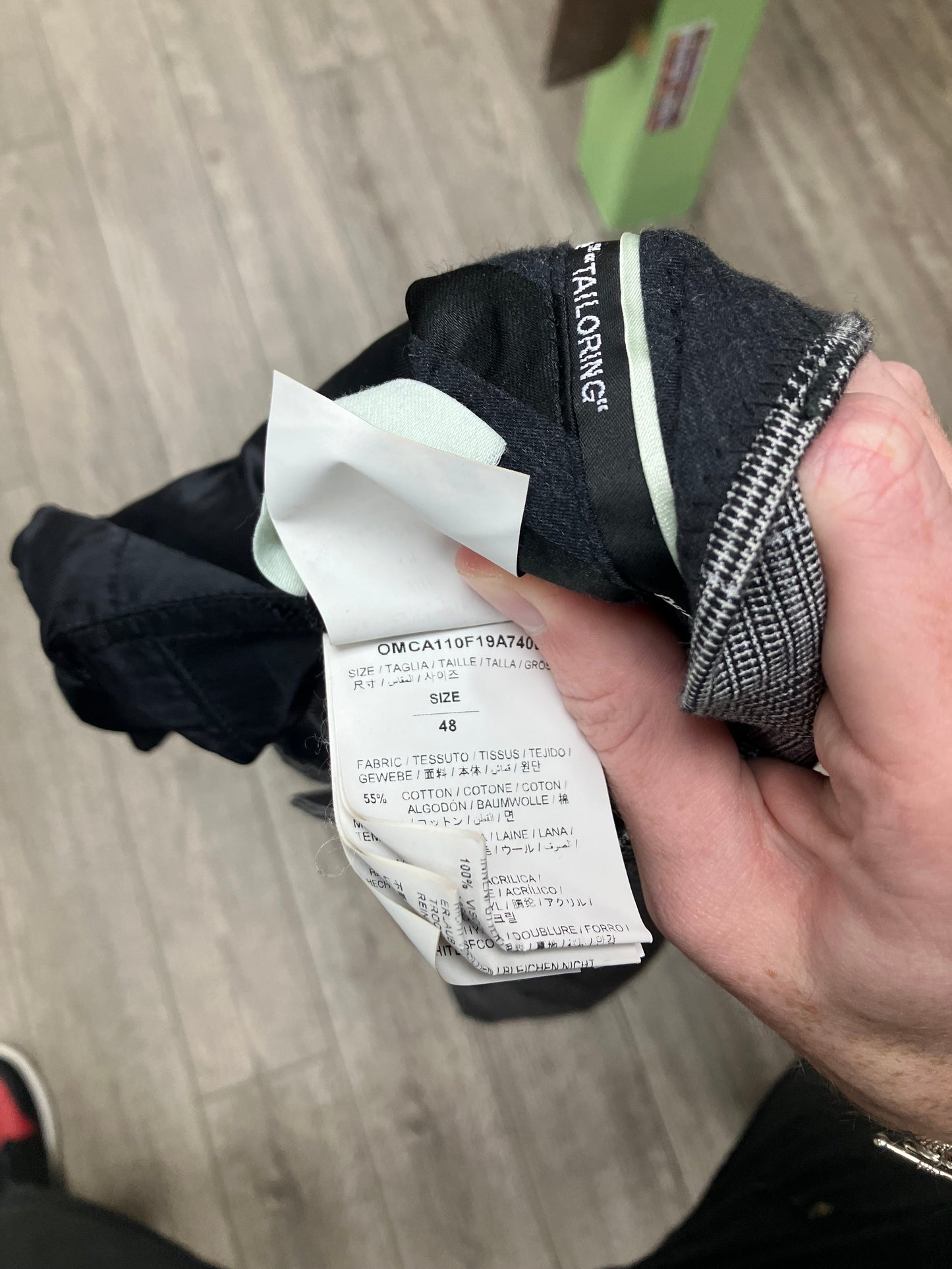 Off White Tailored Pants Size 29-30