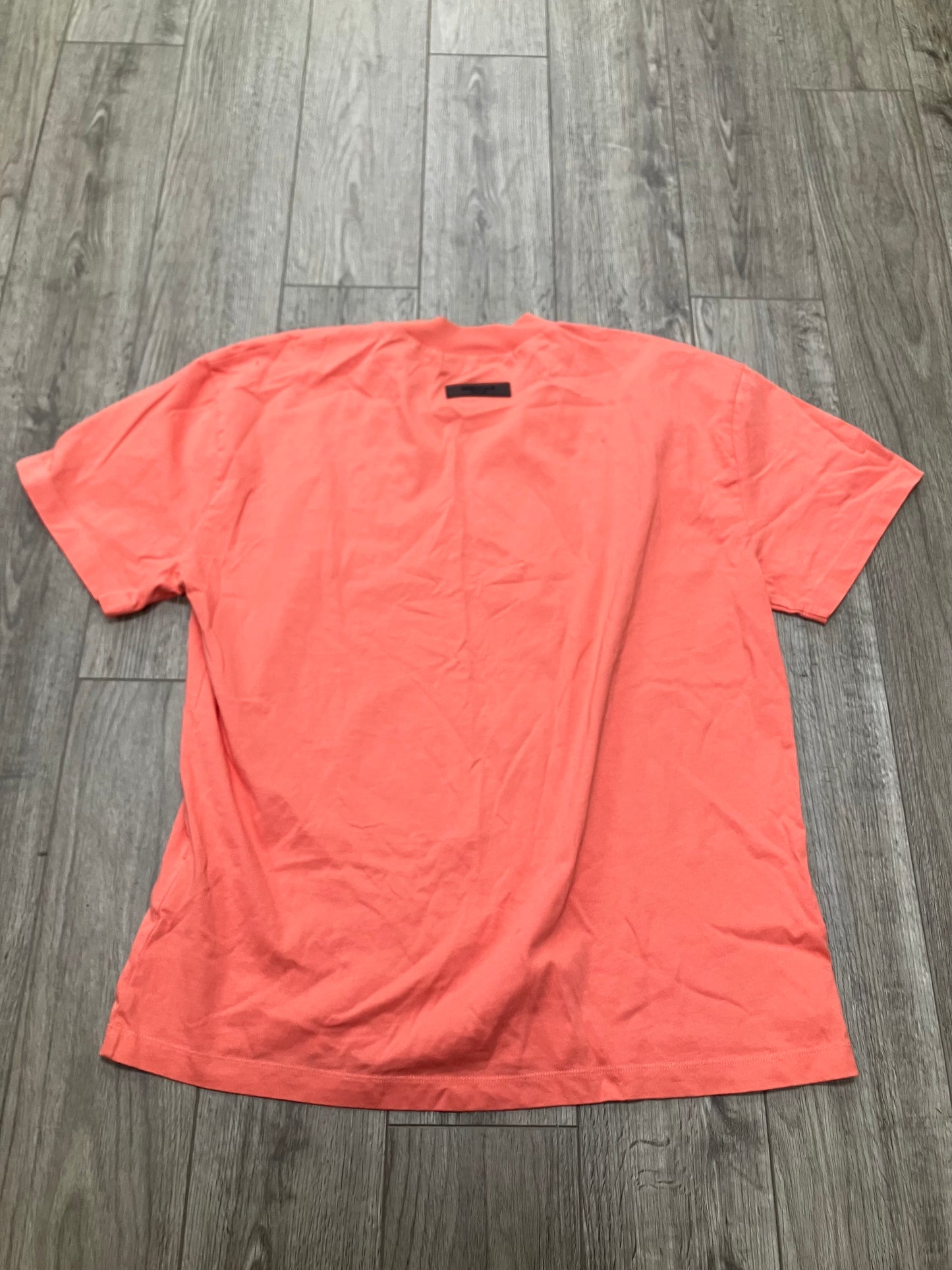 Essentials Peach Tee Size Large