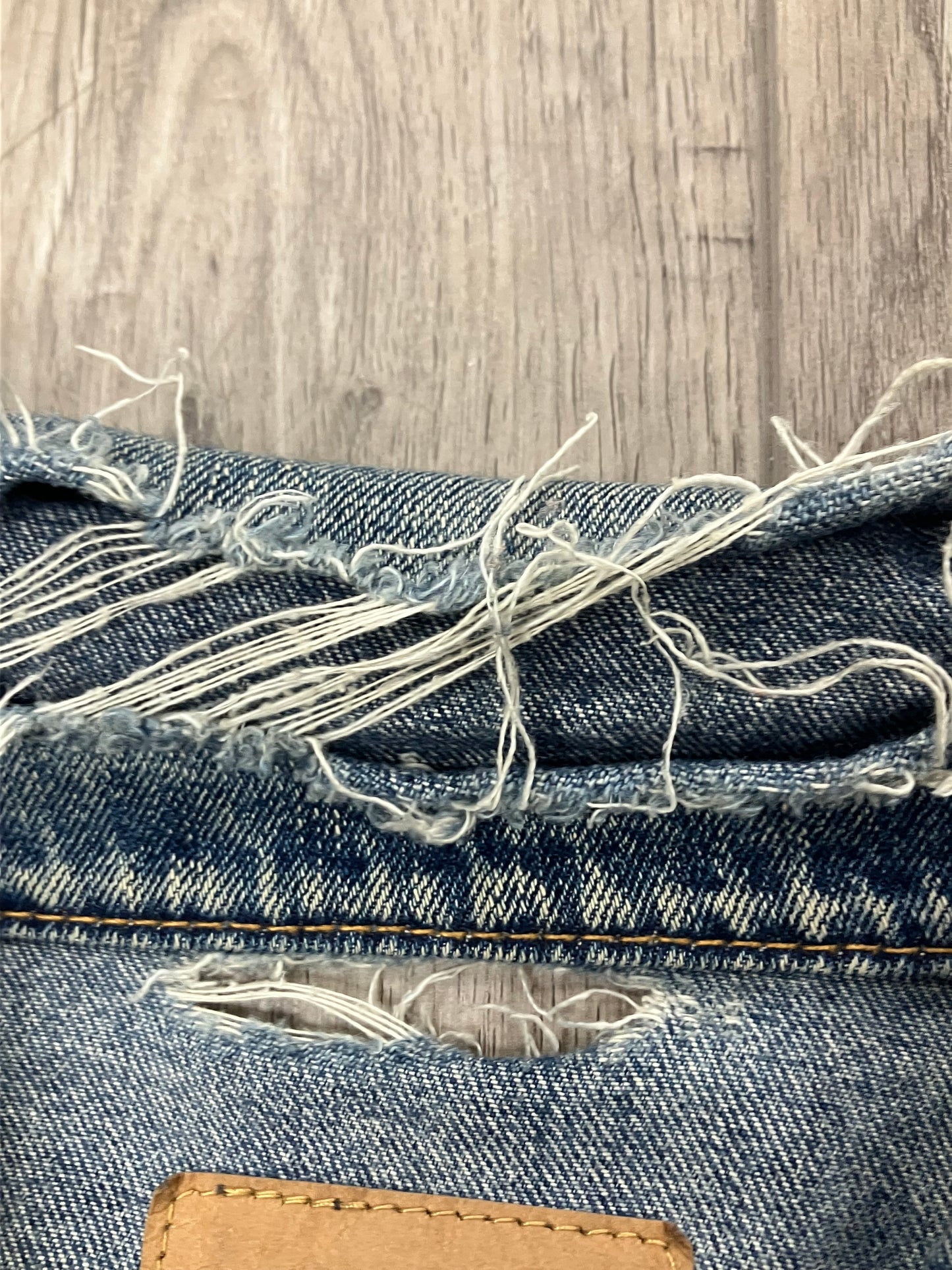 XL-Polo Denim and supply Distressed jacket