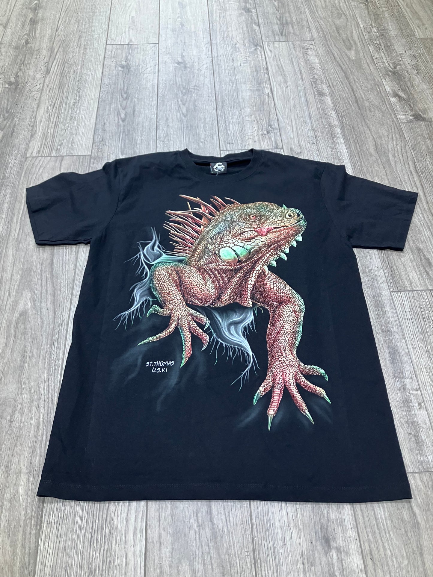 Caballo Lizard Tee Size Large