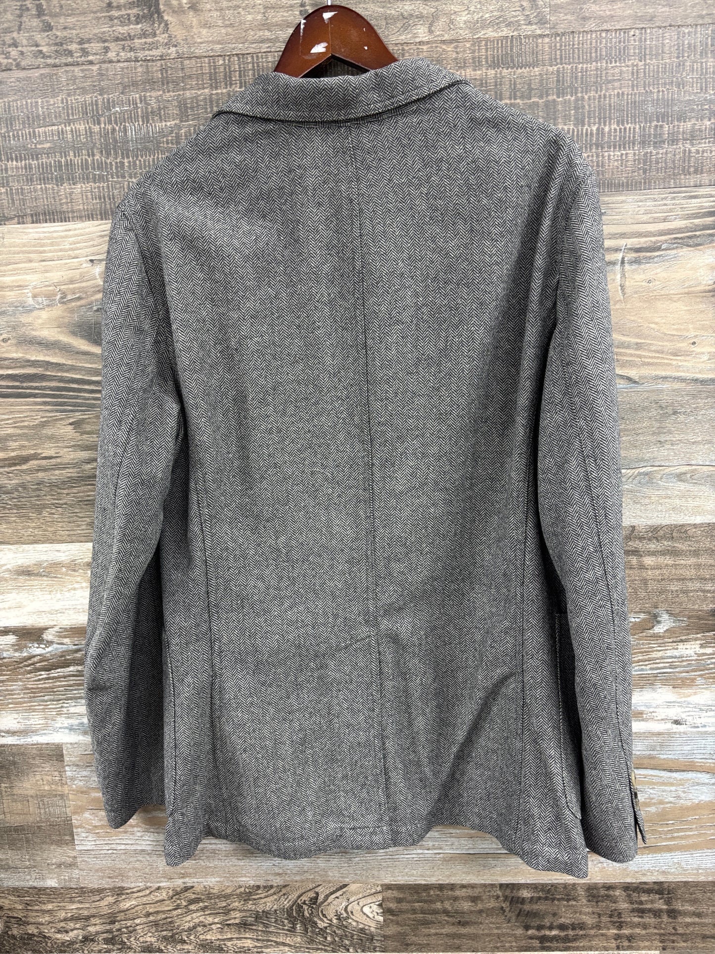40L- Polo herringbone wool coat