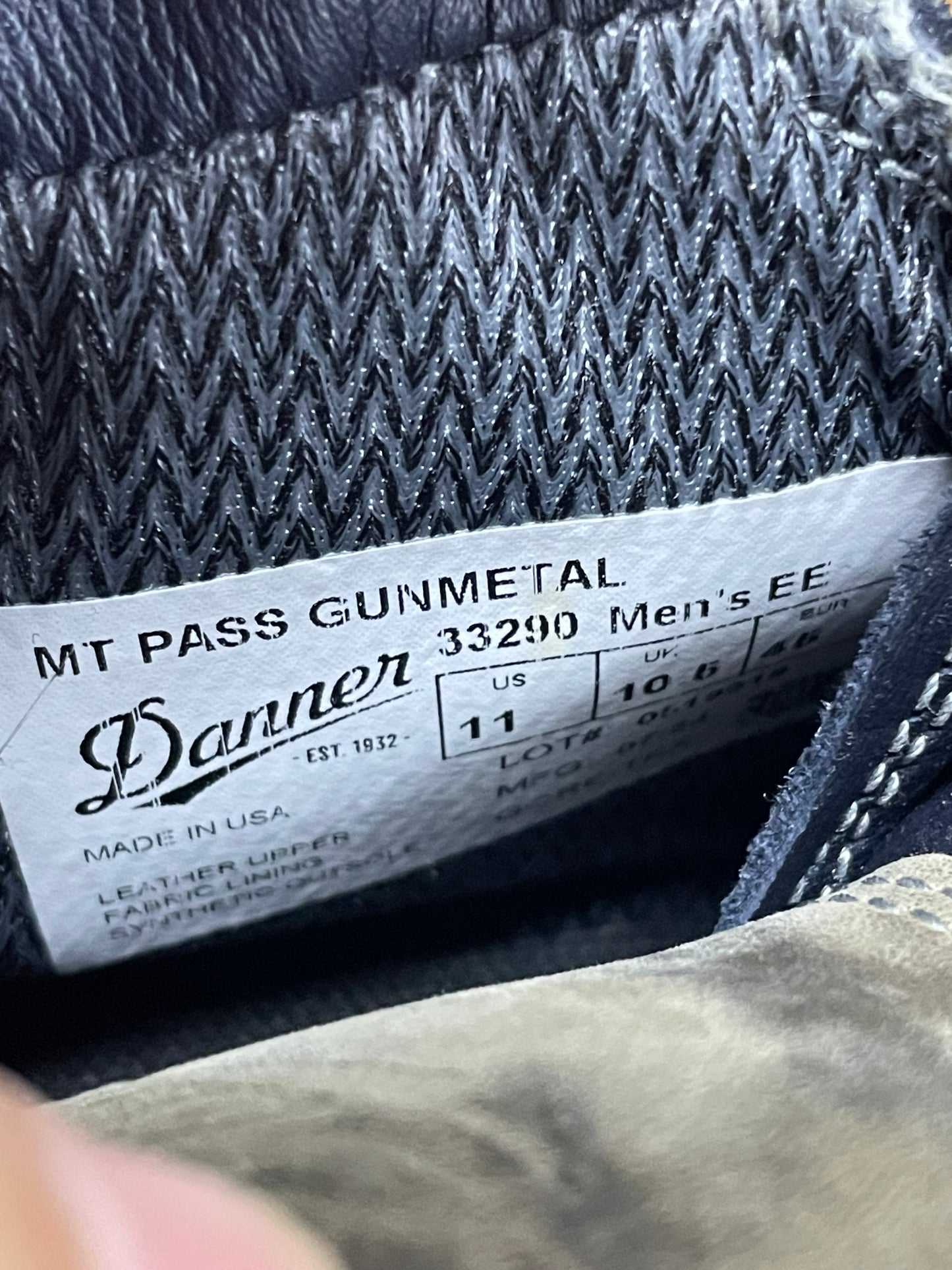 11 - Danner Mountain Pass boots