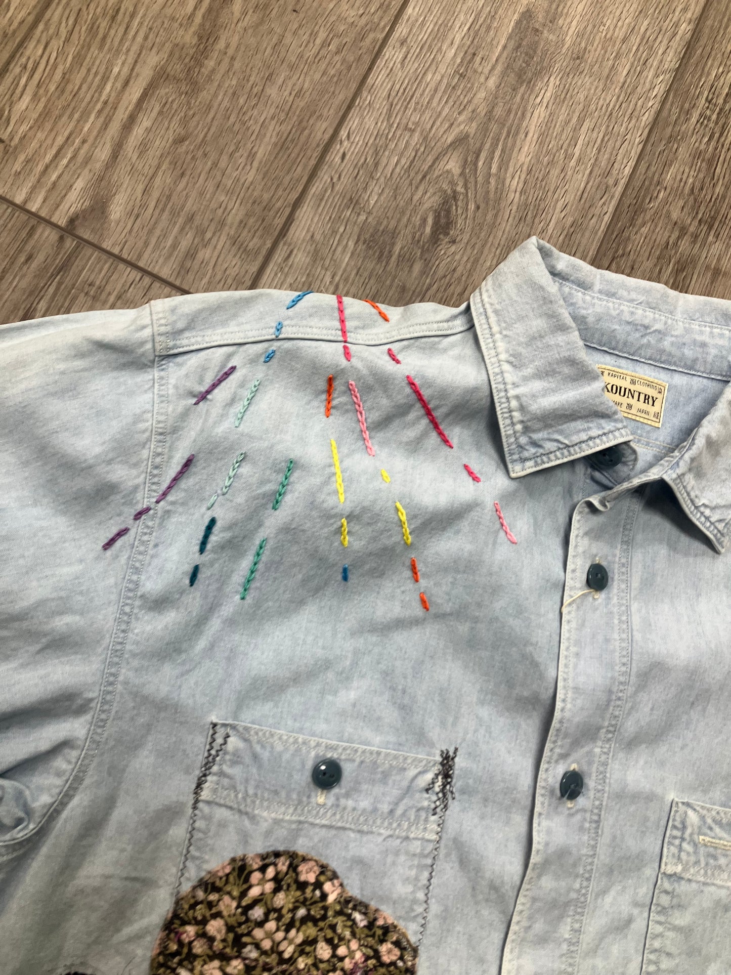 Kapital Patchwork Shirt Size 3