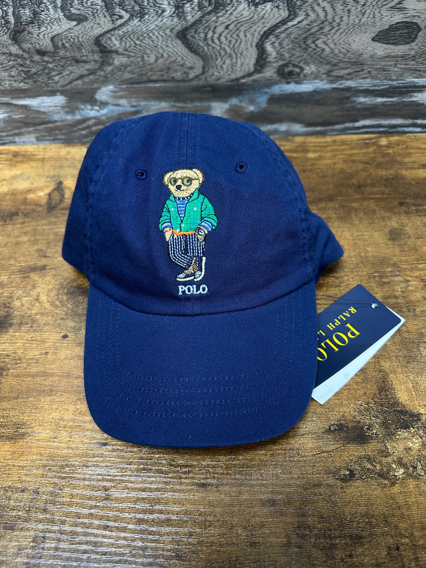Polo Bear Navy blue Hat O/S New