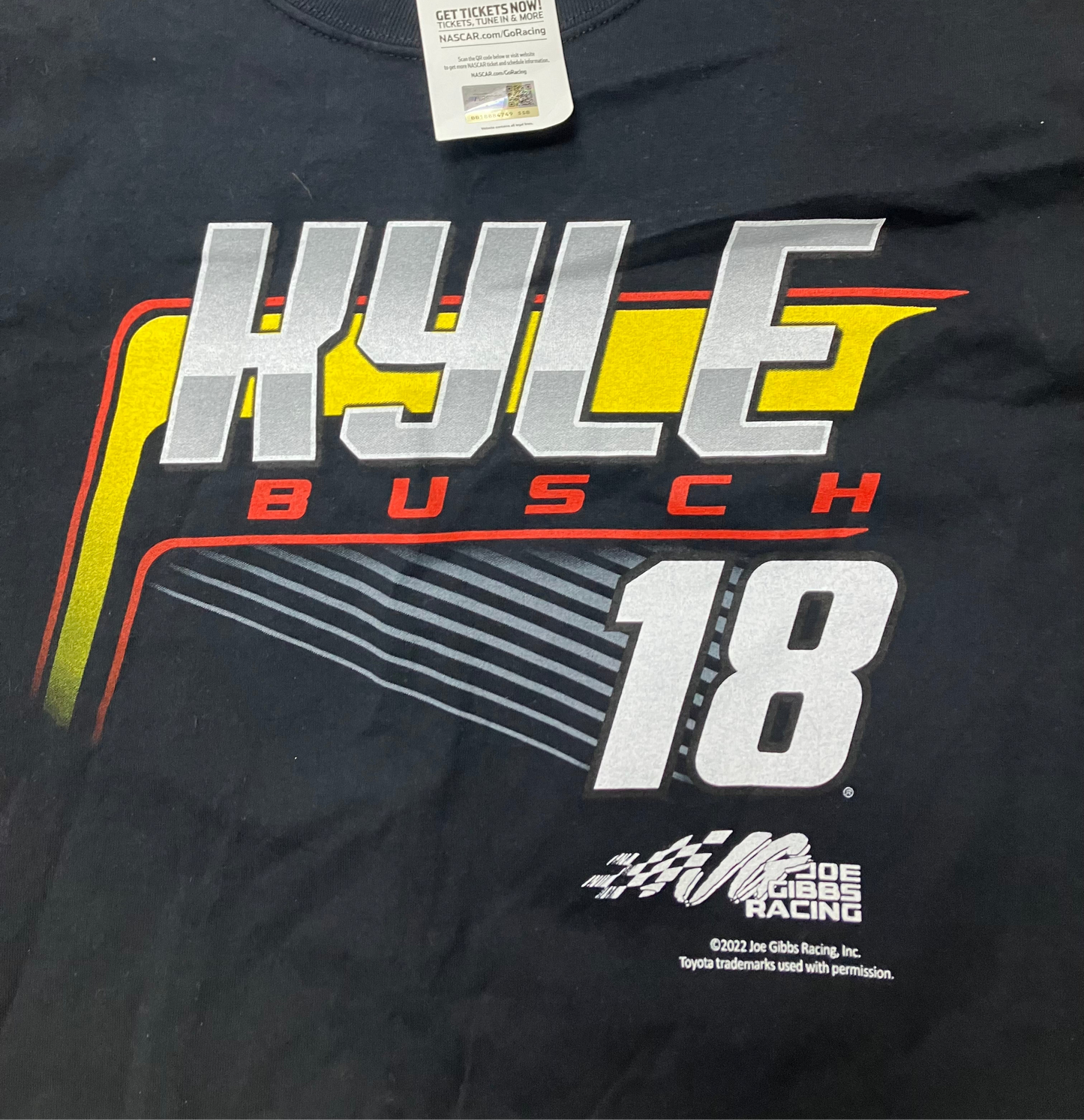 NASCAR Kyle Busch M&M’s Tee Size XXXL