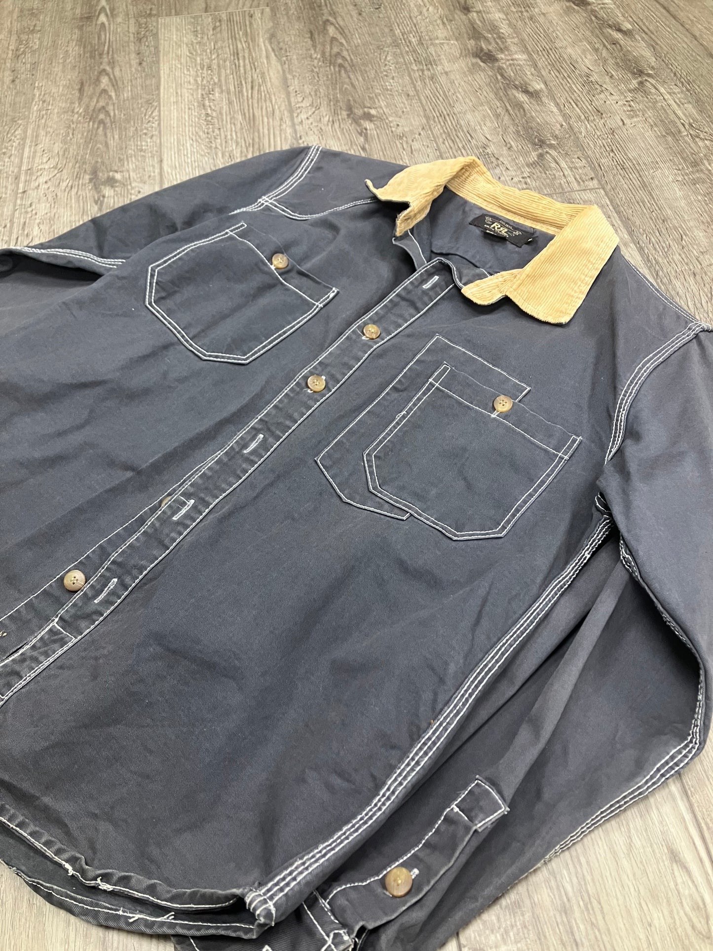M - RRL Hunting button up