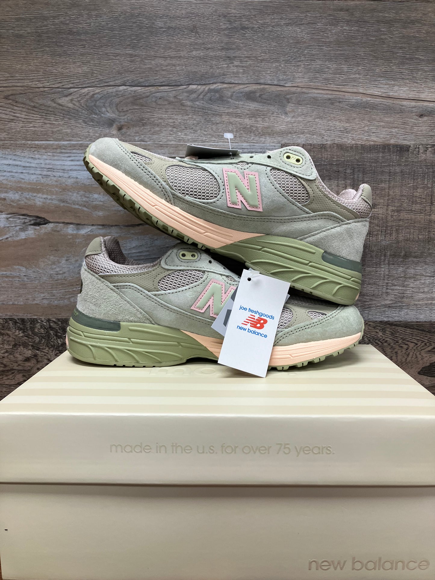 Joe Fresh Goods X New Balance 993 ‘Performance Art’ Sage Green 8