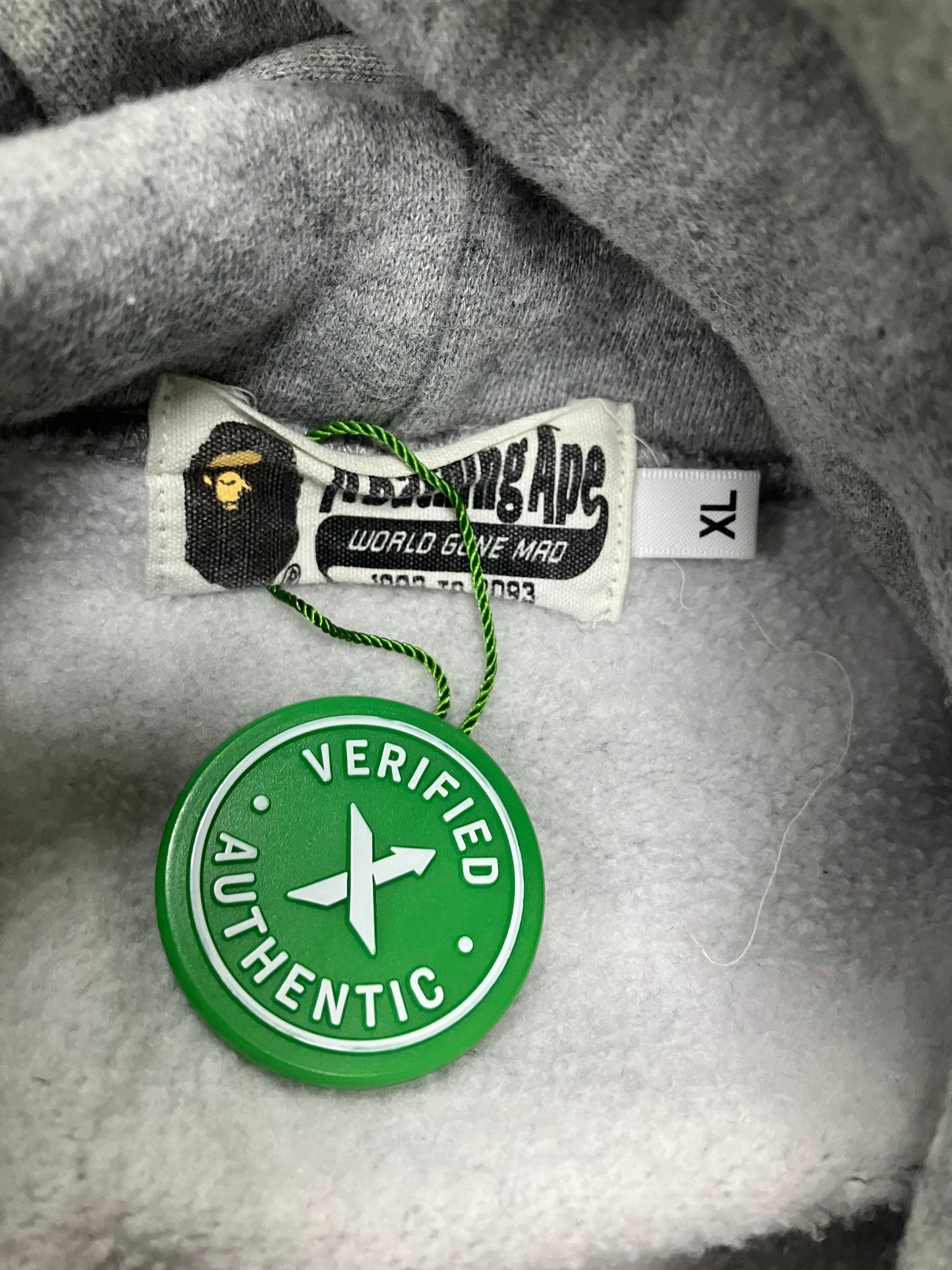 Bape Head Hoodie Size XL