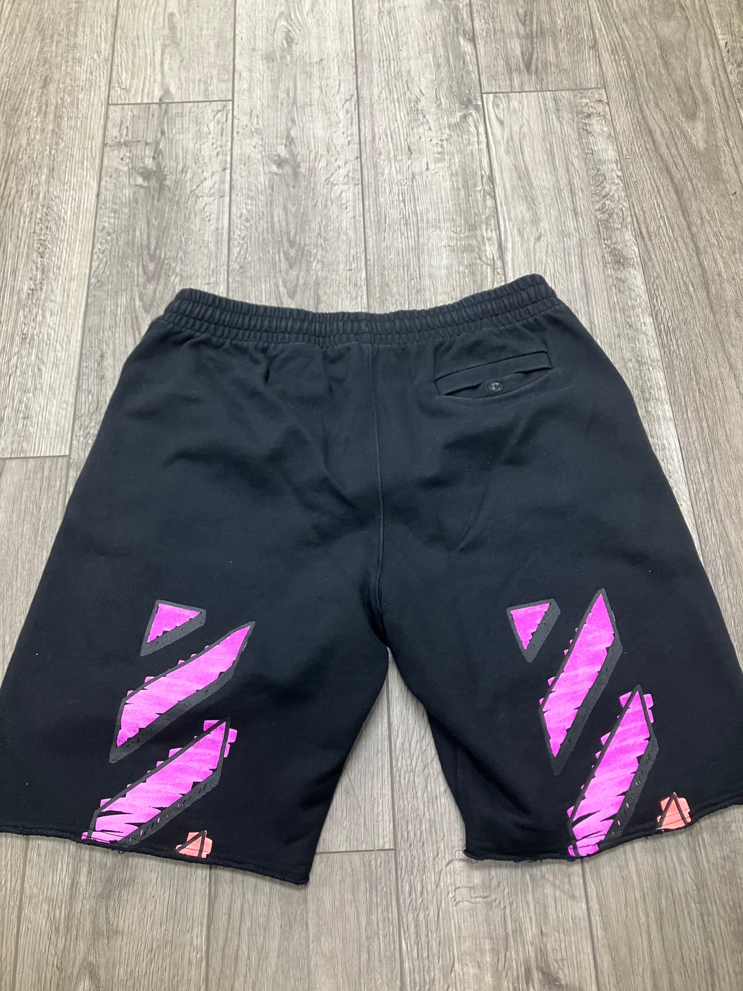 Off White Marker Shorts Size Large