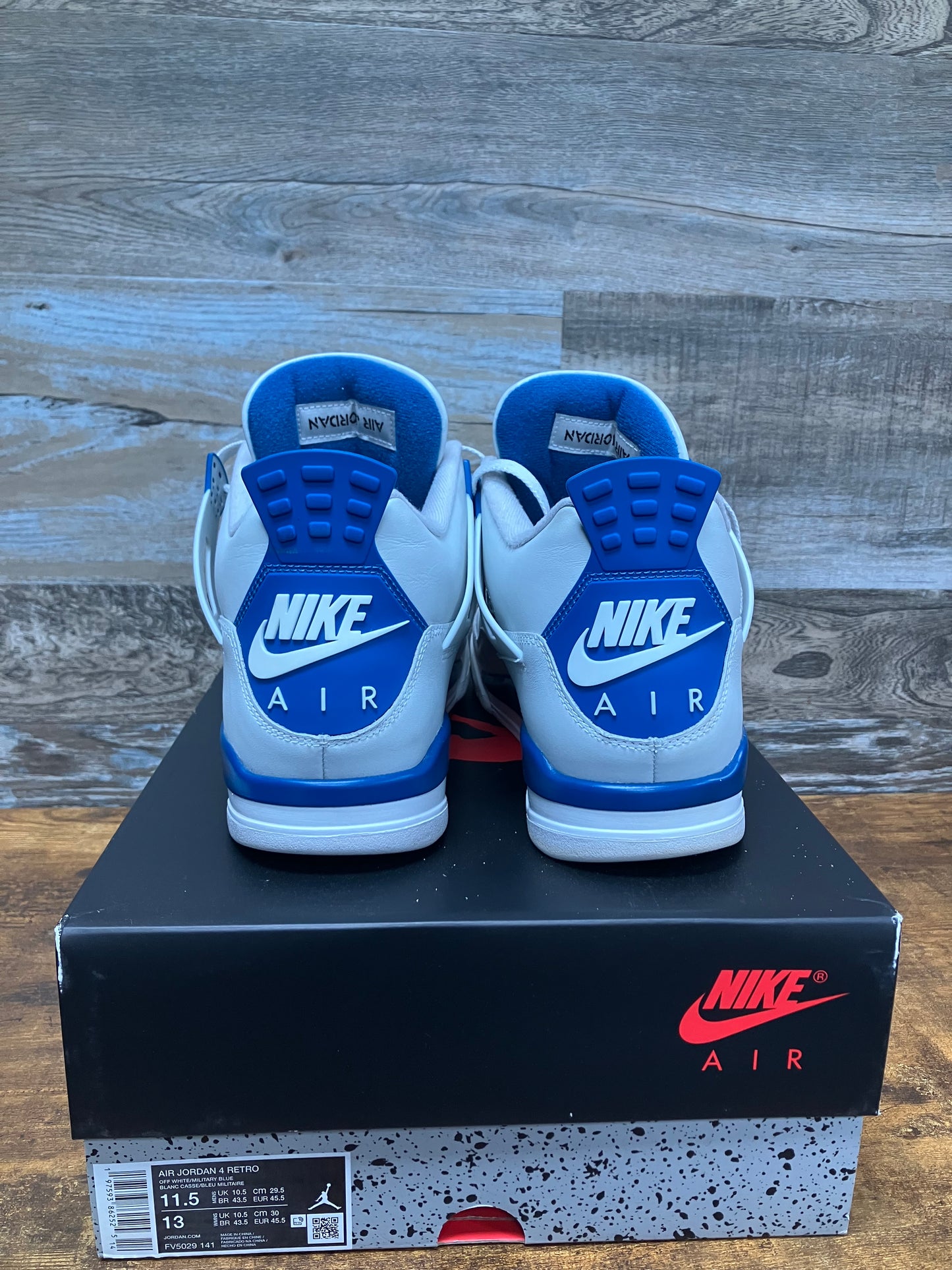 Jordan 4 Military Blue Size 11.5