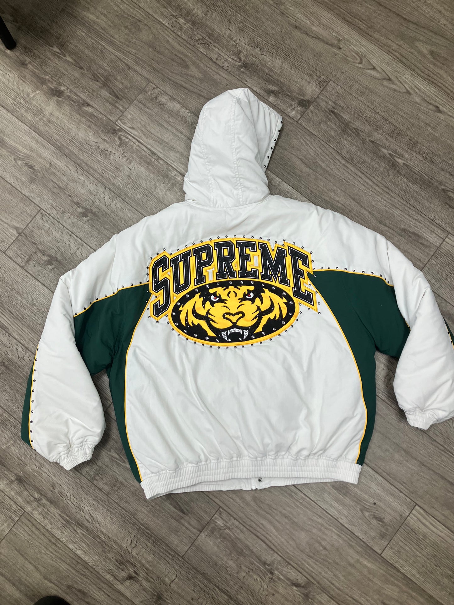 Supreme Studded Stadium Jacket XL