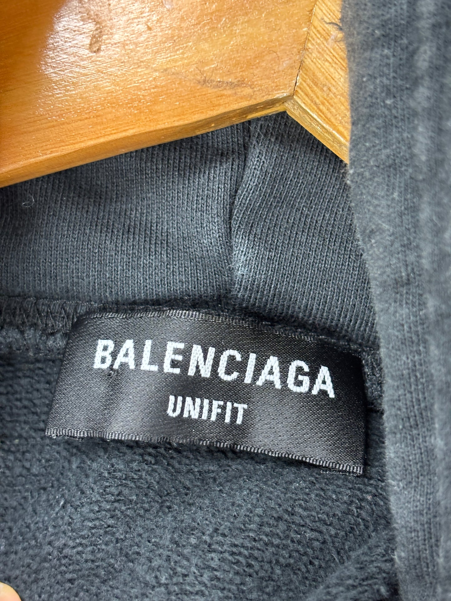 Balenciaga metal logo hoodie size 3