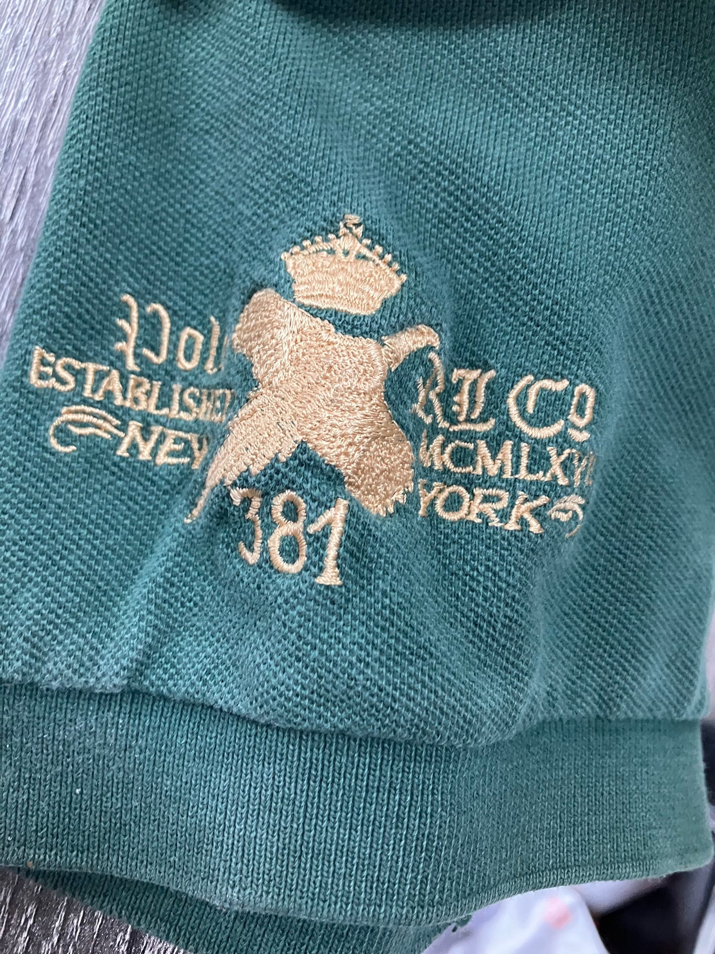 Ralph Lauren Color-Blocked Polo Shirt XXL