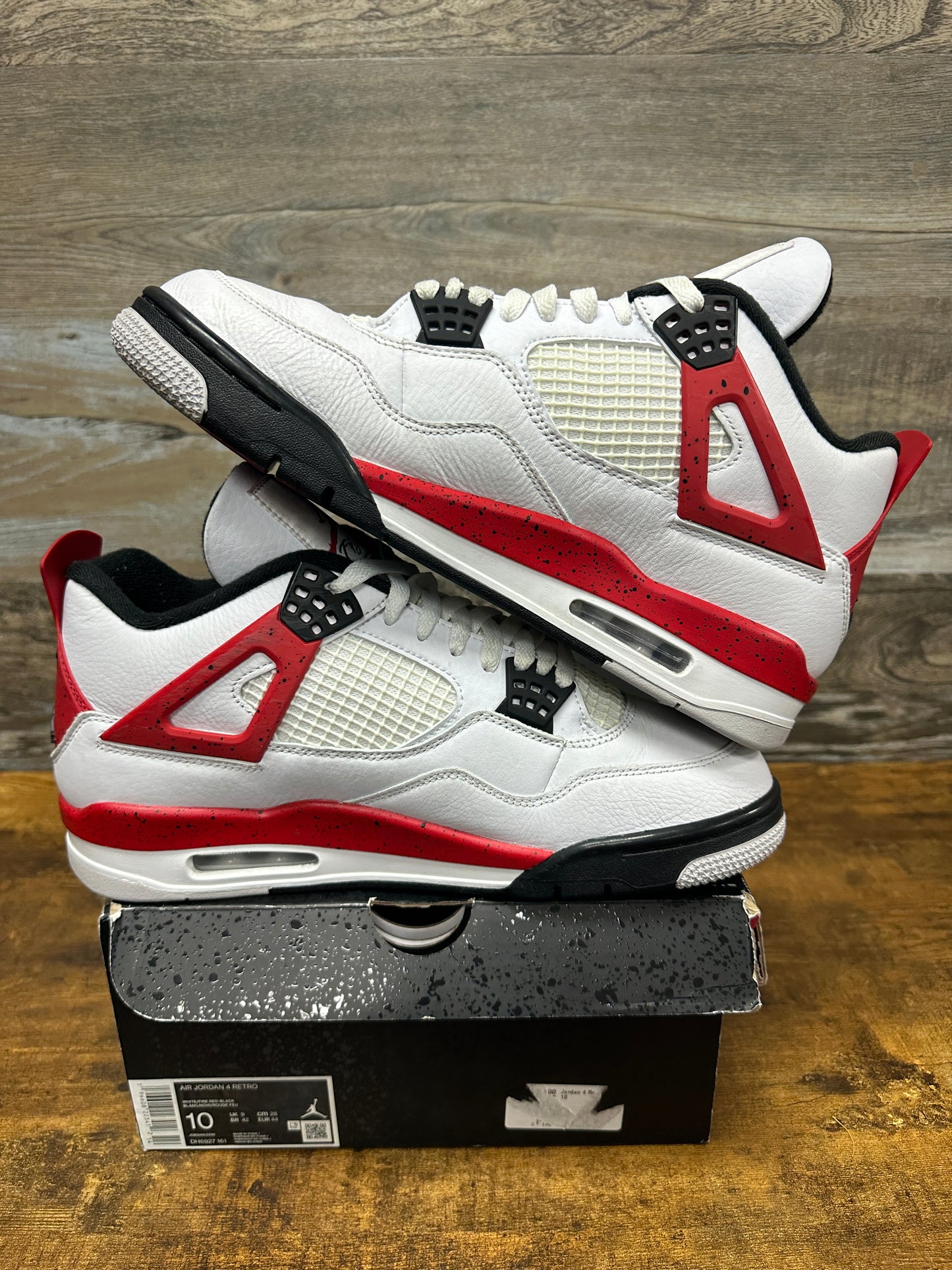 Jordan 4 Red cement Size 10