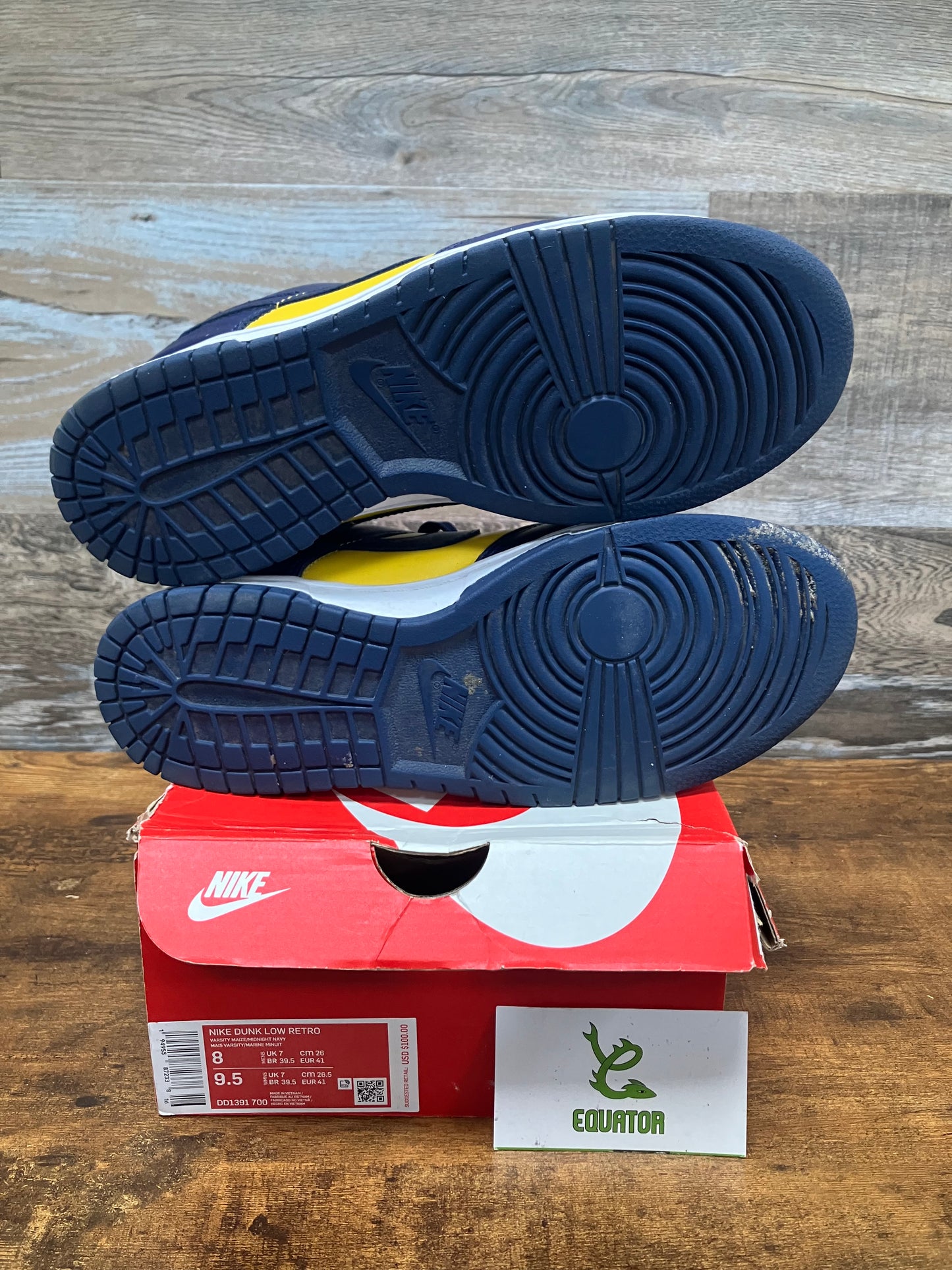 Dunk Low Michigan Size 8