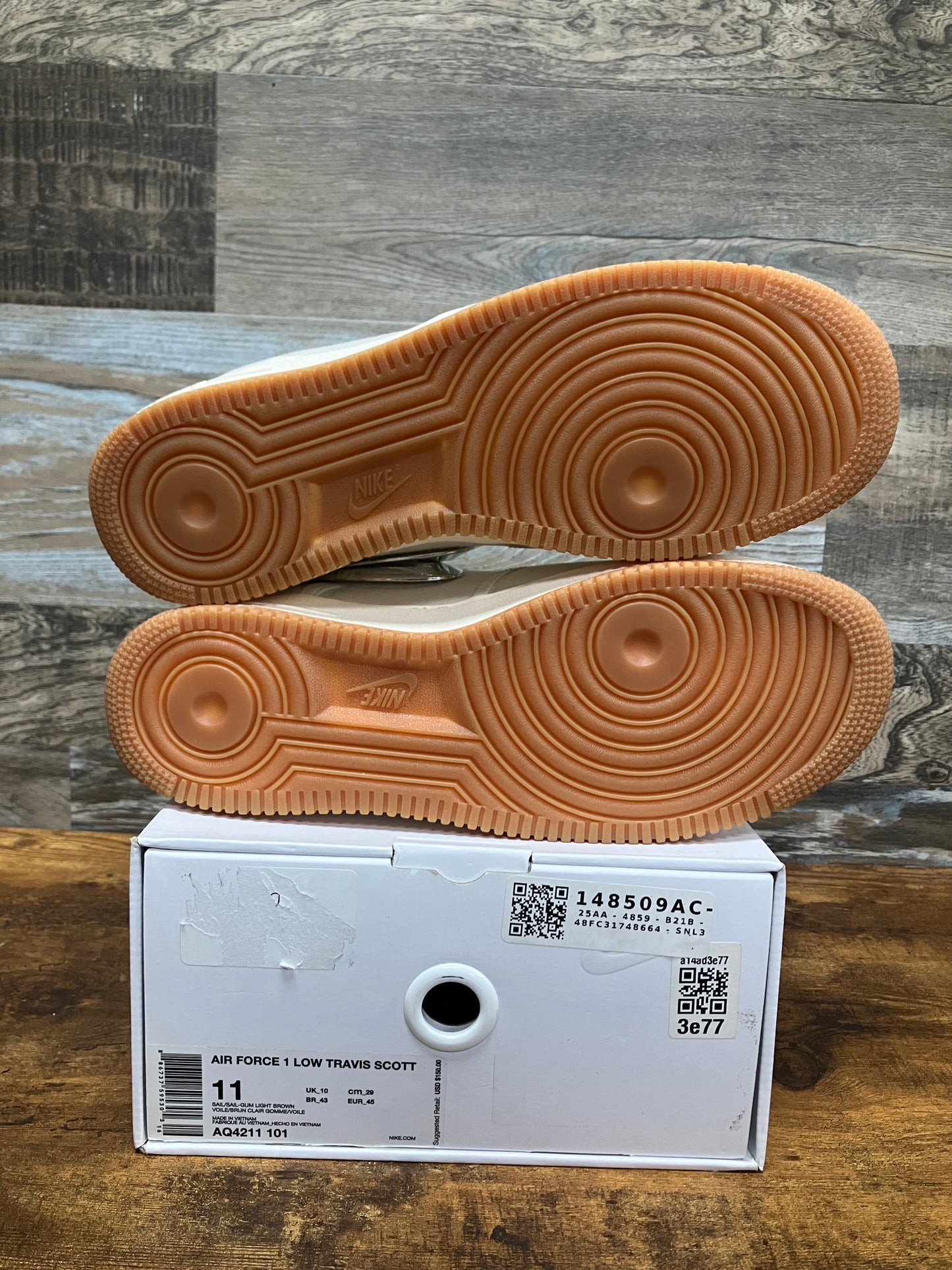 Travis Scott Air Force 1 Size 11