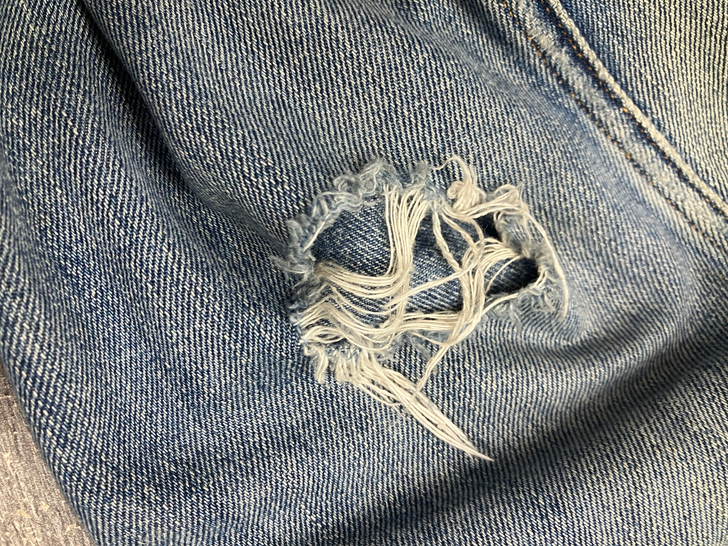 XL-Polo Denim and supply Distressed jacket