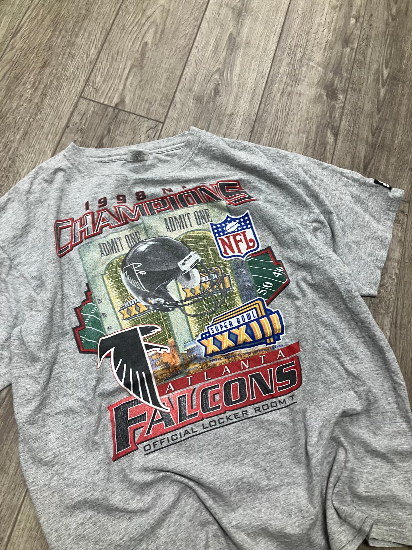 Atlanta Falcons 1998 NFC champions Size XL