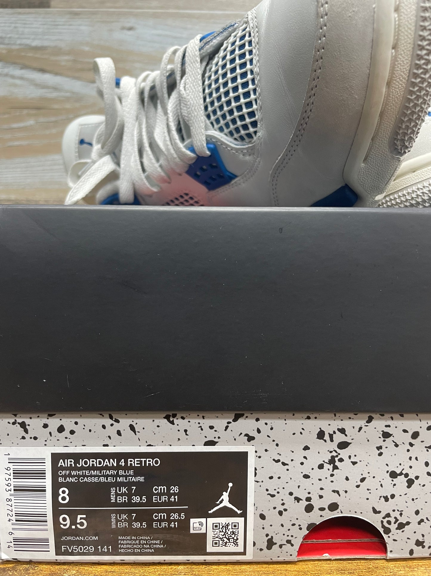 Air Jordan 4 Military Blue 8