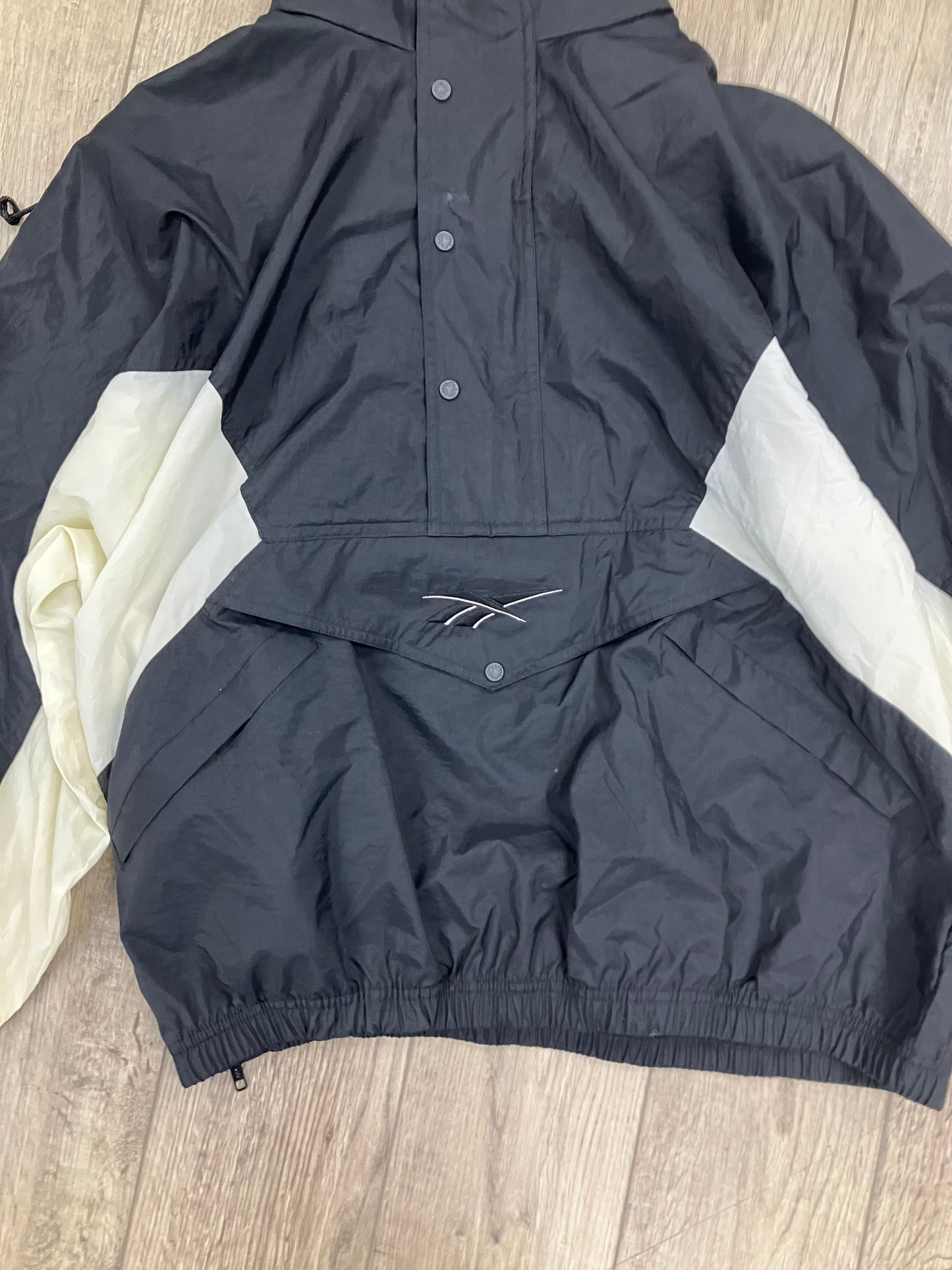 M - Vtg Reebok Nylon Track Jacket