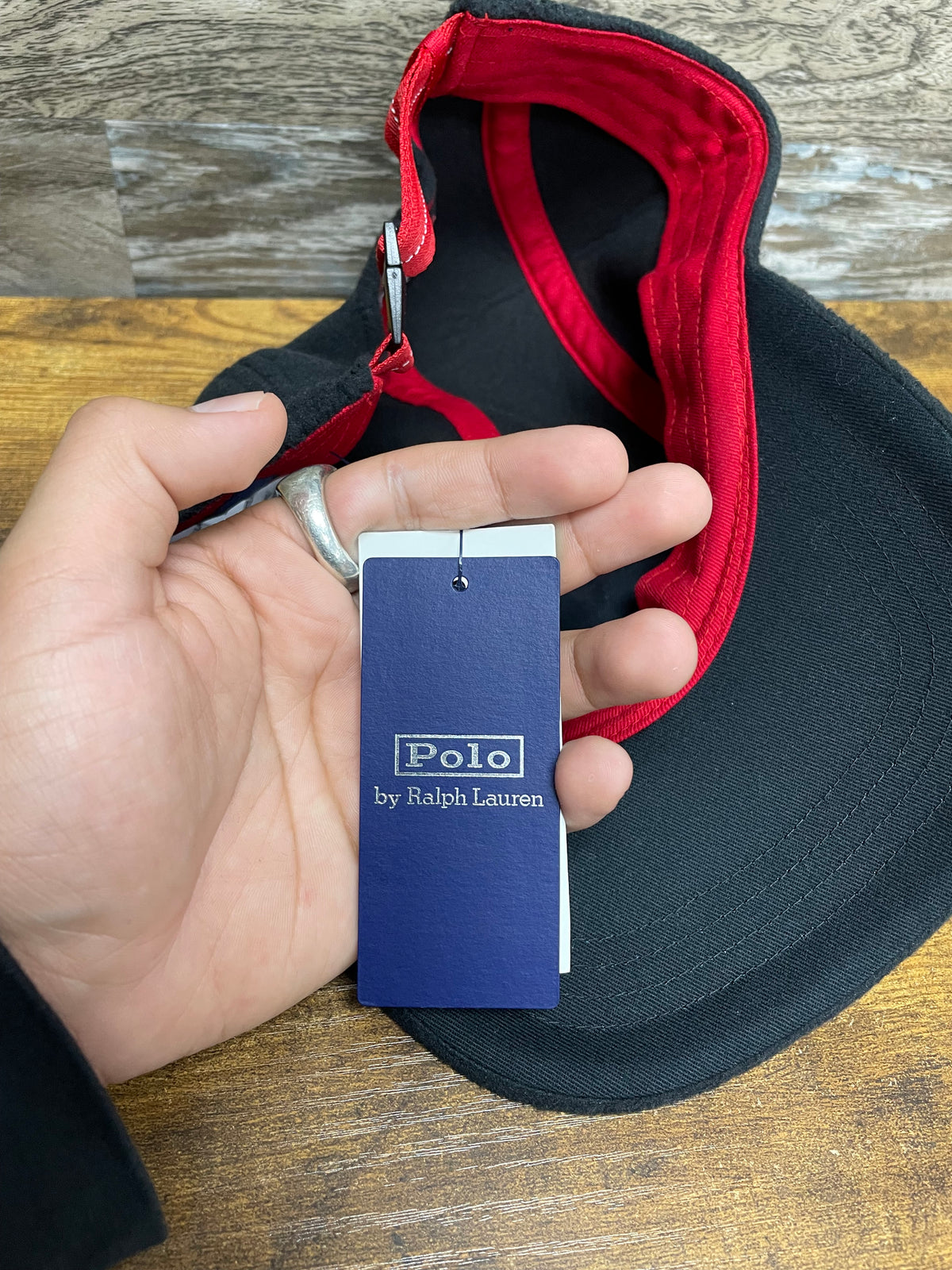 OS - Polo By Ralph Lauren USA Fleece hat