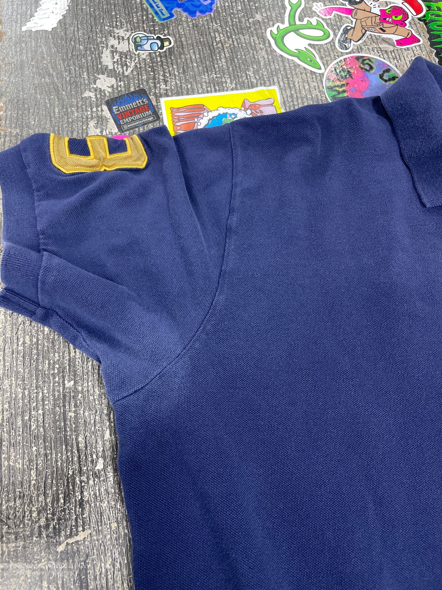 XL-Ralph Lauren International Challenge Cup Navy Polo