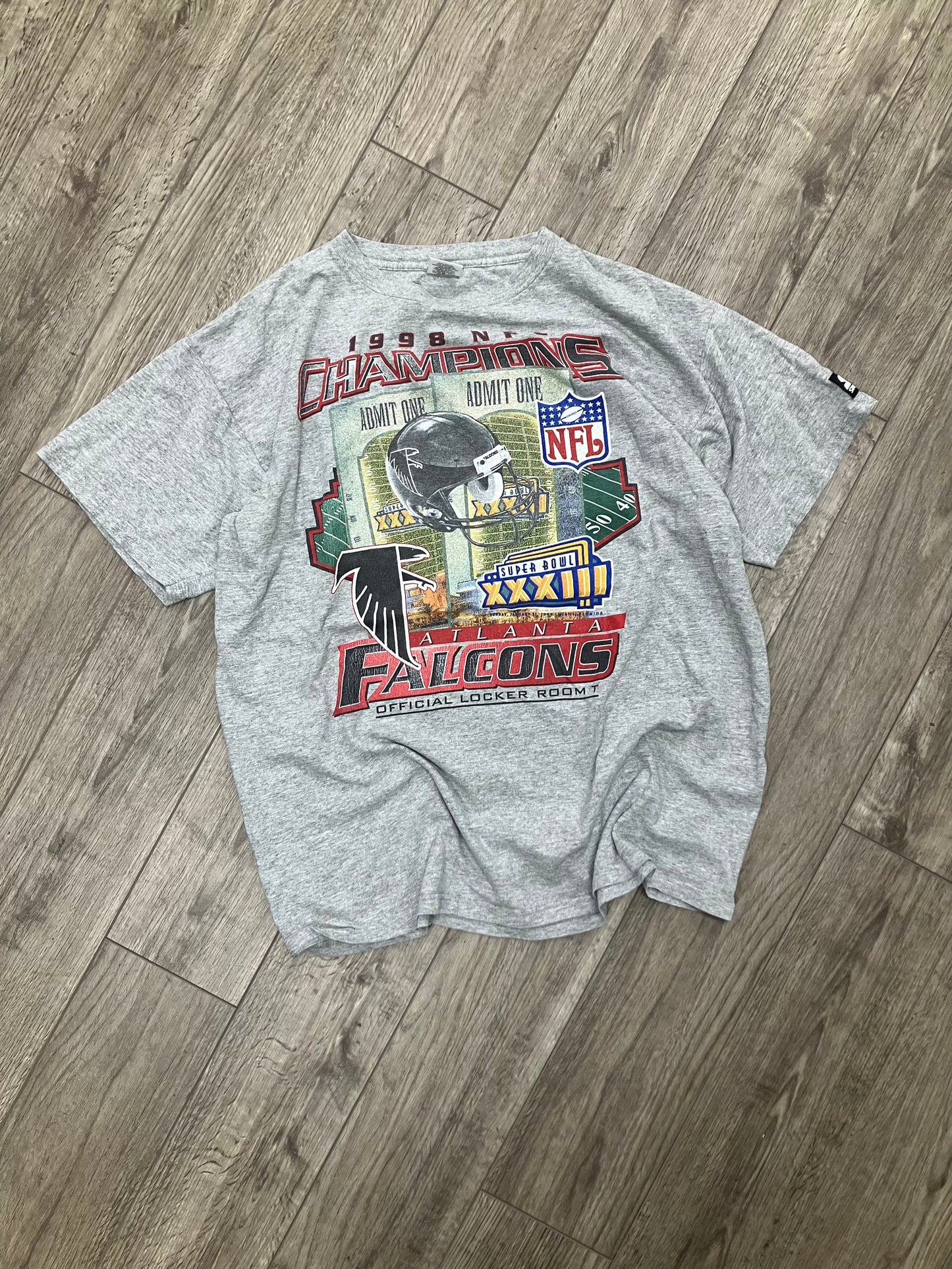 Atlanta Falcons 1998 NFC champions Size XL