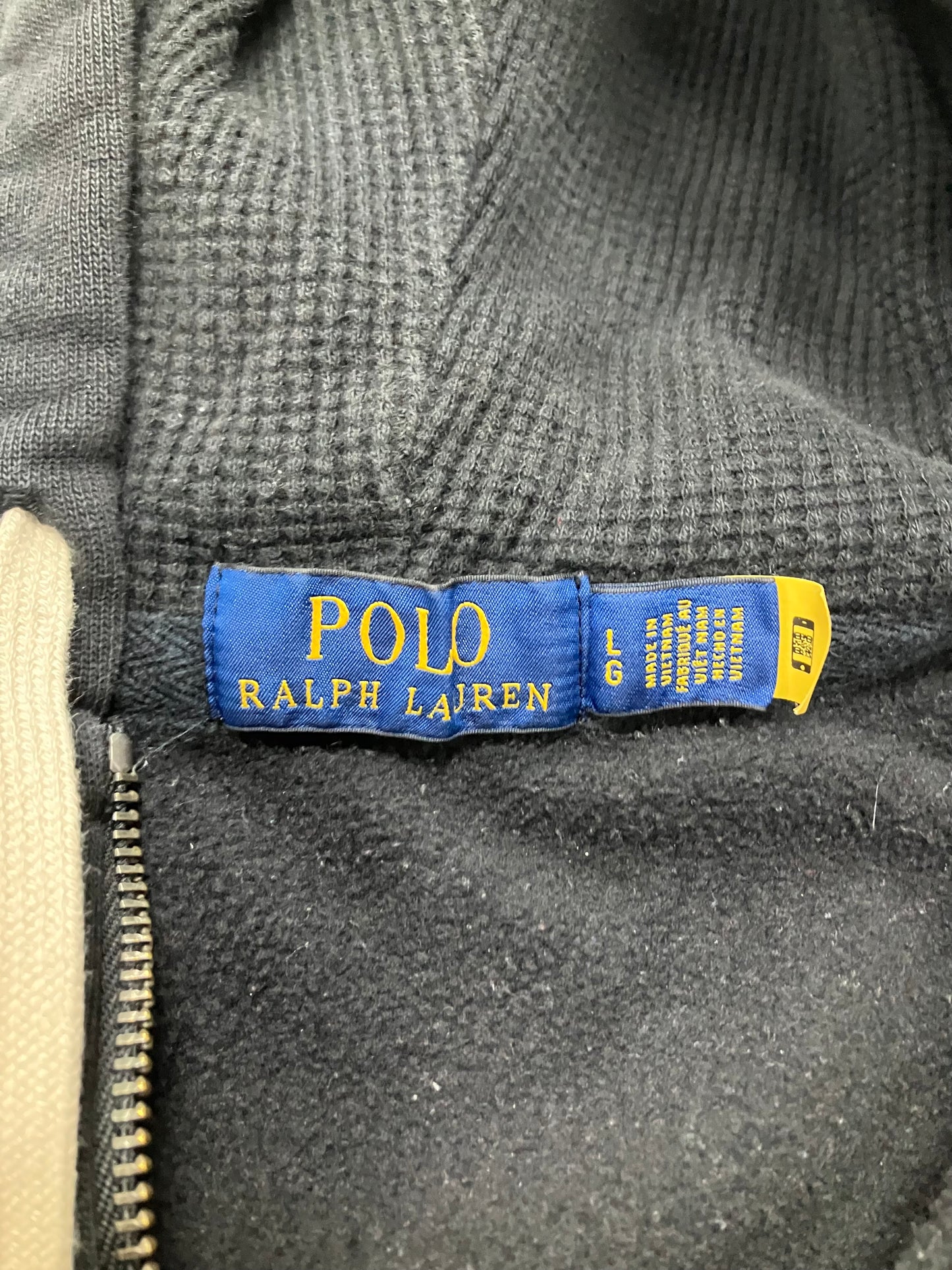 Polo Ralph Lauren Thermal Zip Up Size Large