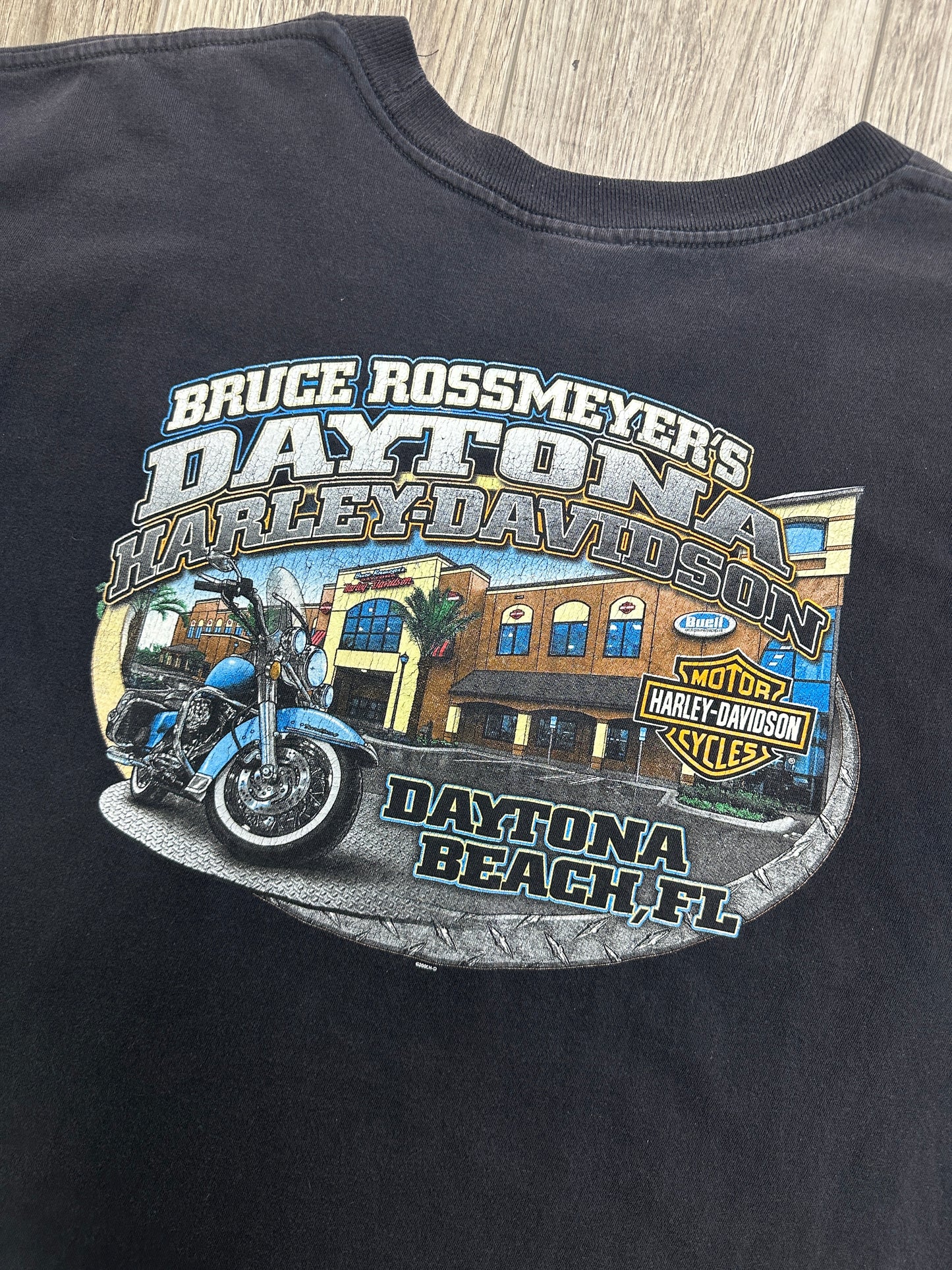 Harley Davidson Daytona Beach Tee Sz2XL
