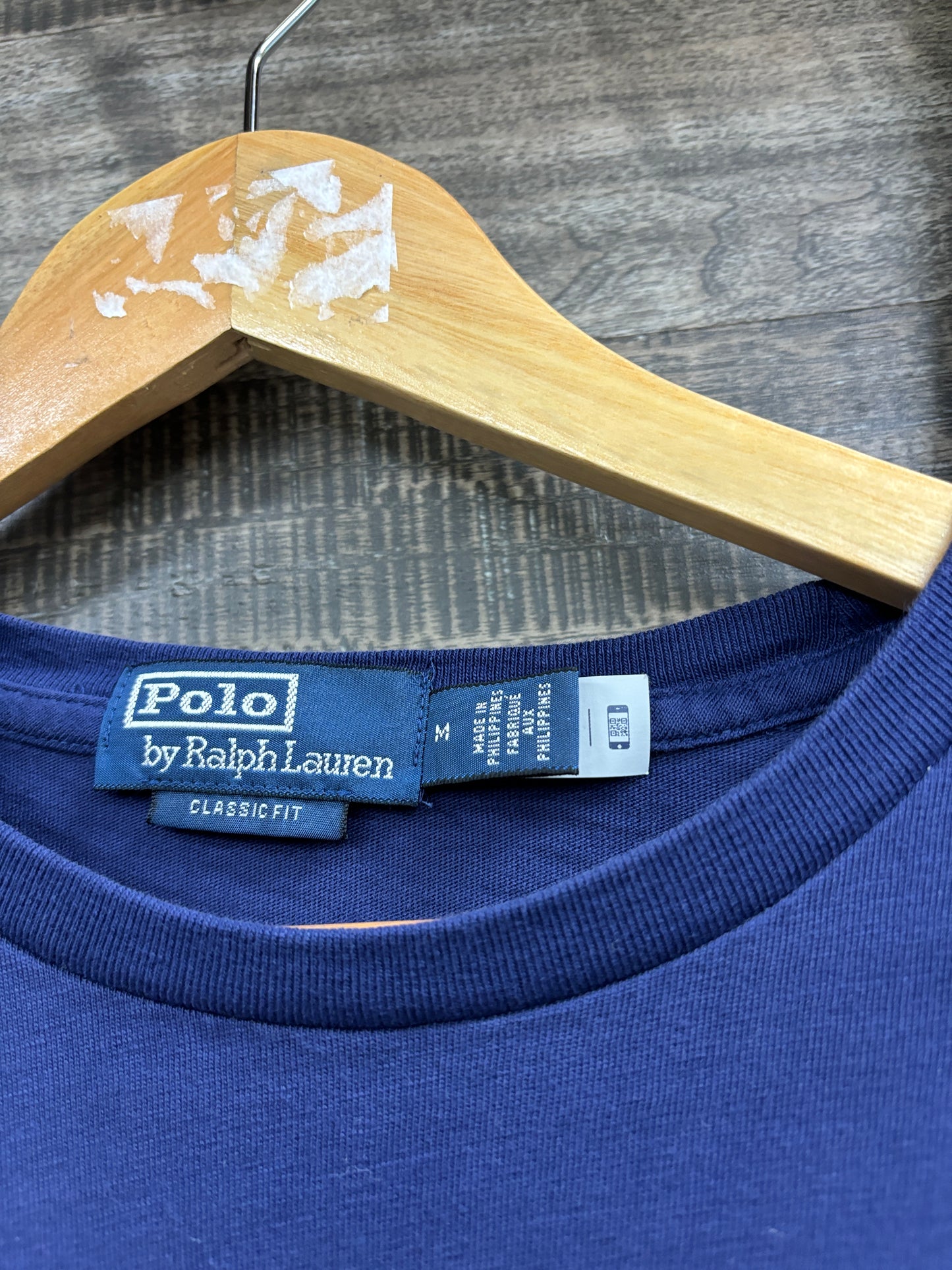 Polo patchwork tee M
