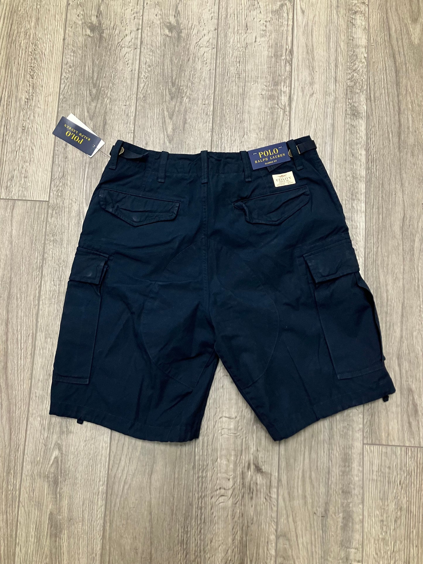 Polo Ralph Lauren Navy Ripstop Cargo Shorts W31