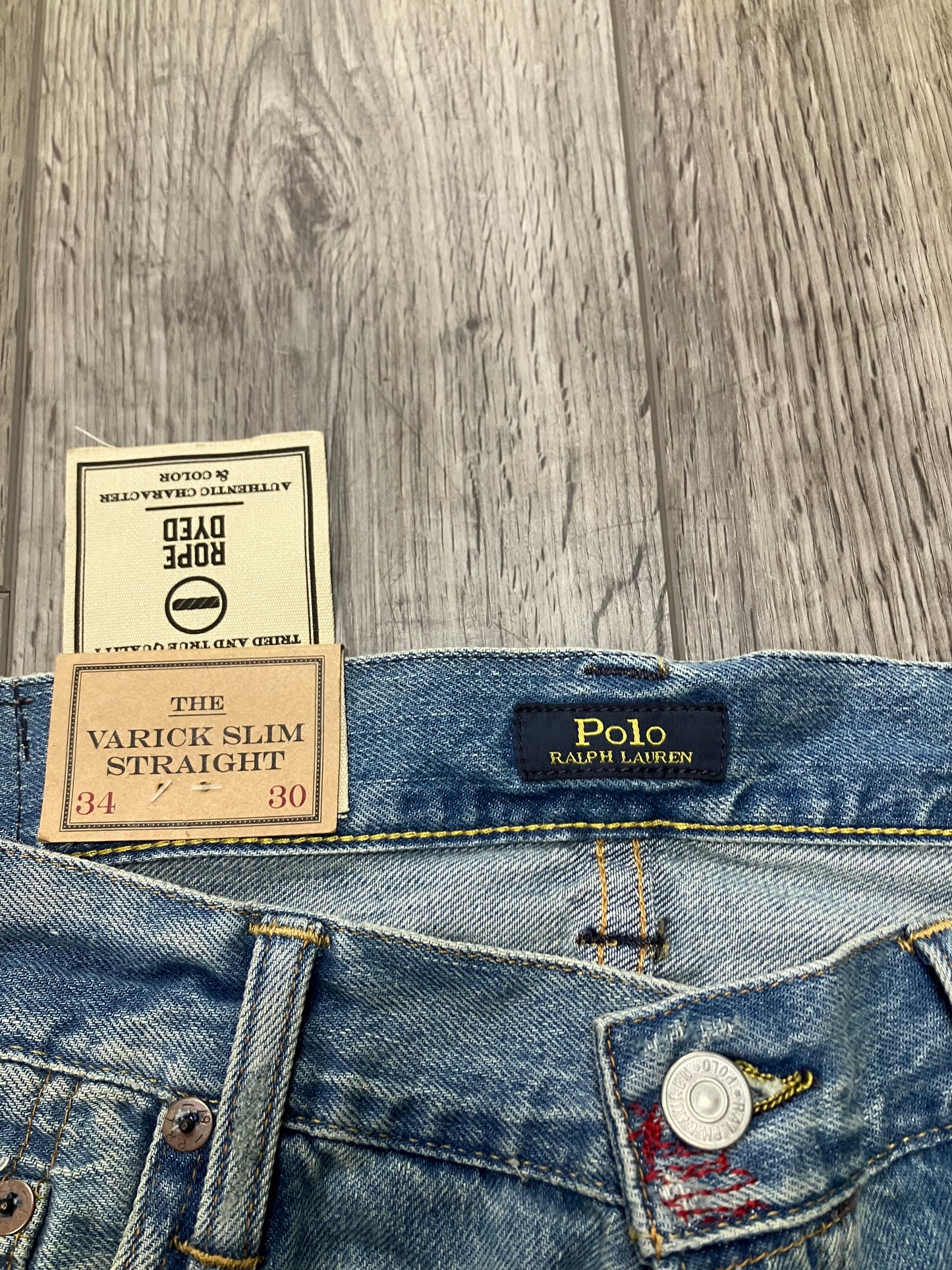 Polo Patchwork jeans Size 34/30