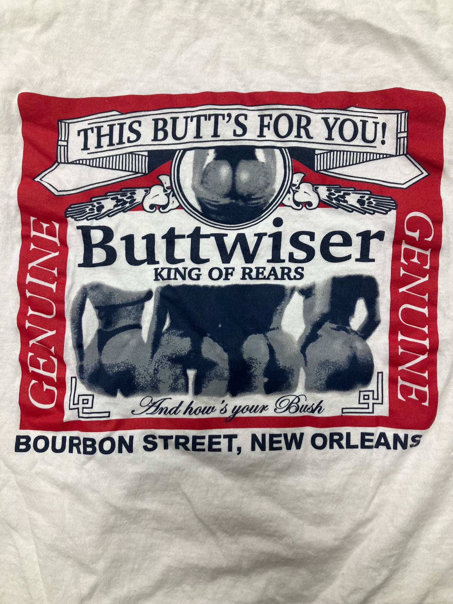 Vintage Buttweiser Tee XL