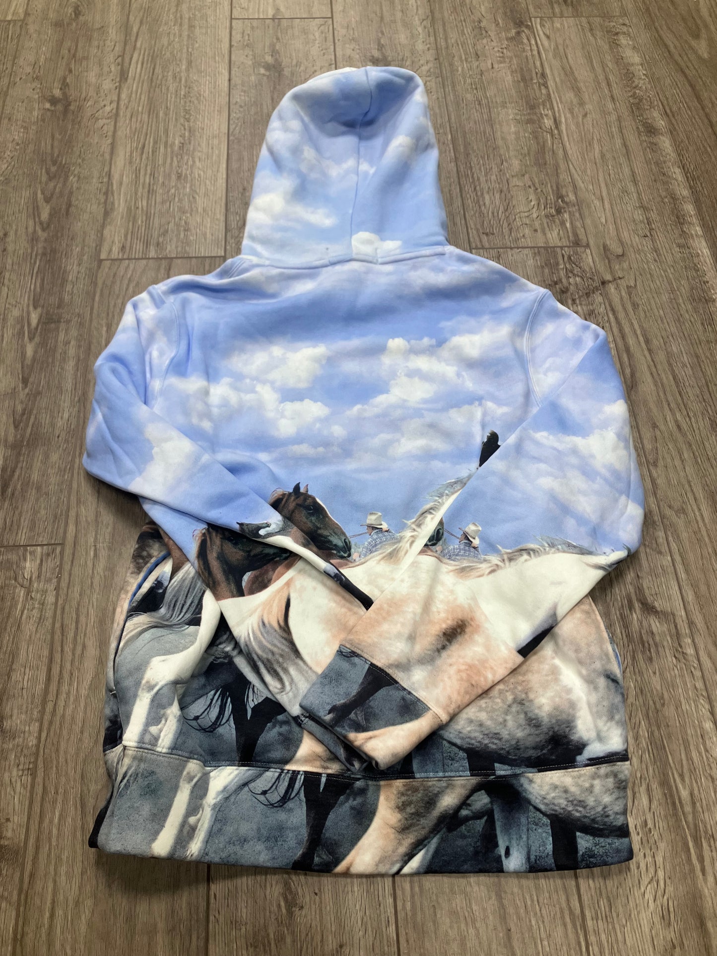 Polo Sport Horses Hoodie Size M