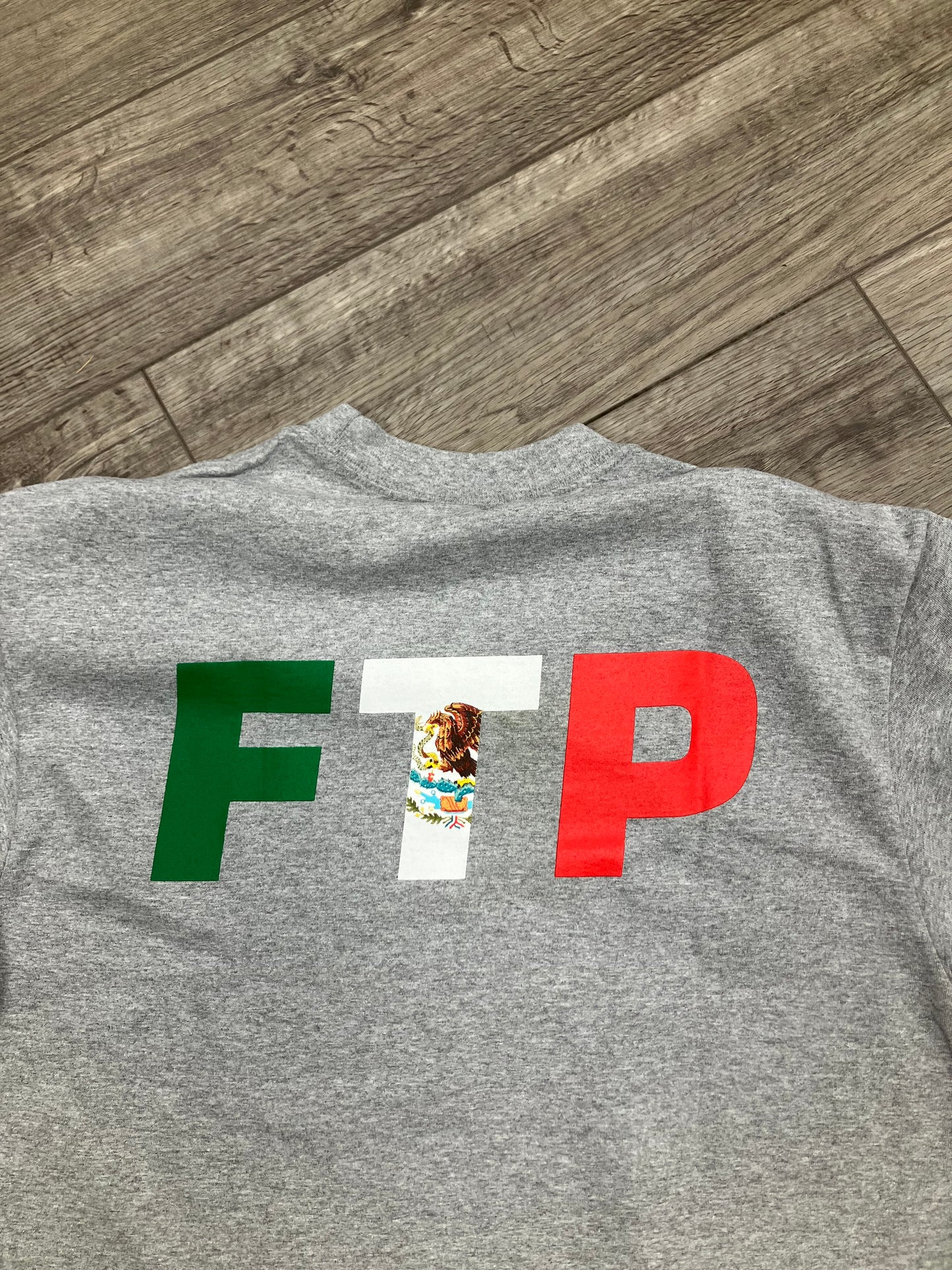 FTP Mexican Flag Logo Tee L