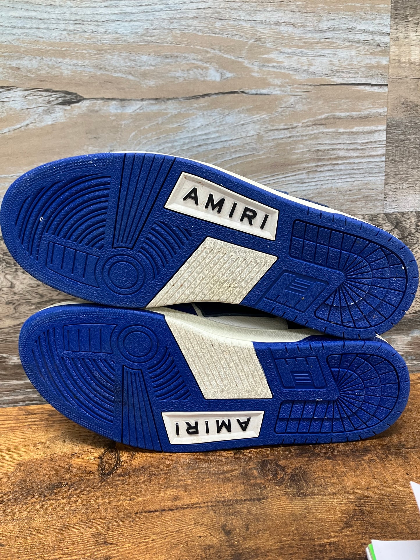 AMIRI Bone Low Blue Size 10