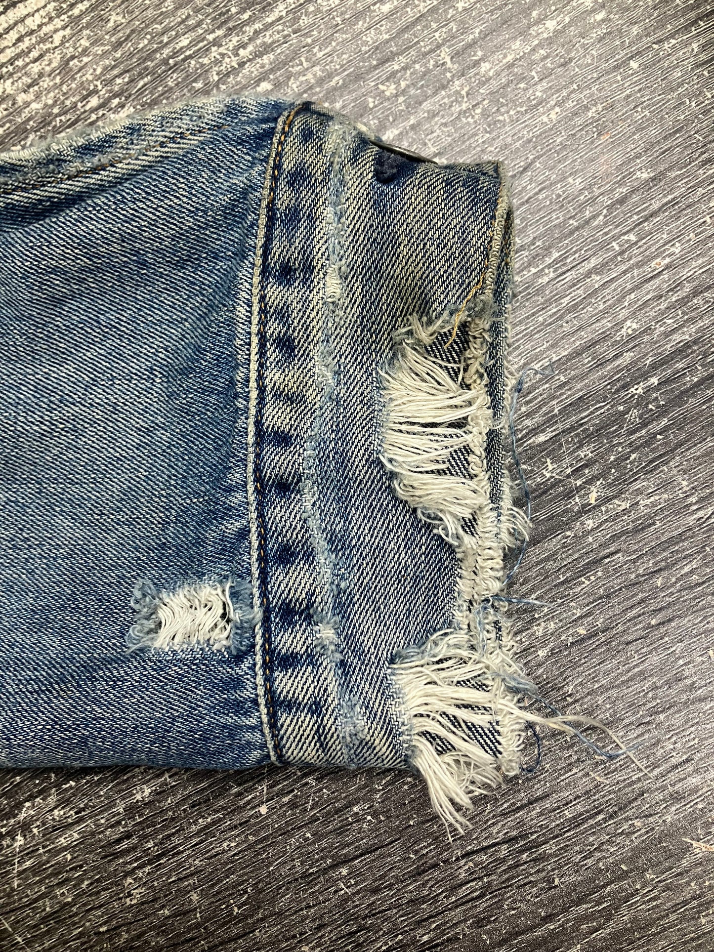 XL-Polo Denim and supply Distressed jacket