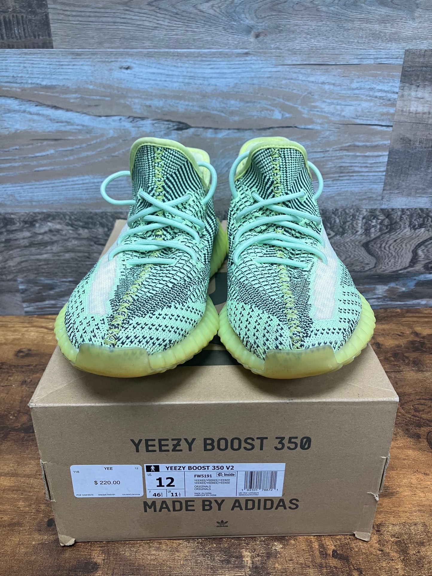 Yeezy 350 V2 Yeezreel Size 12