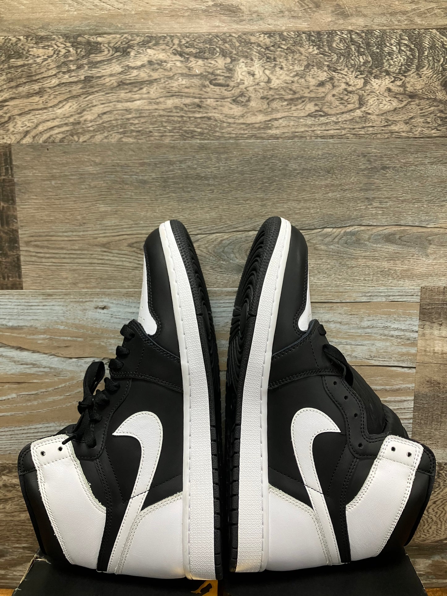 Air Jordan 1 Black White 12.5