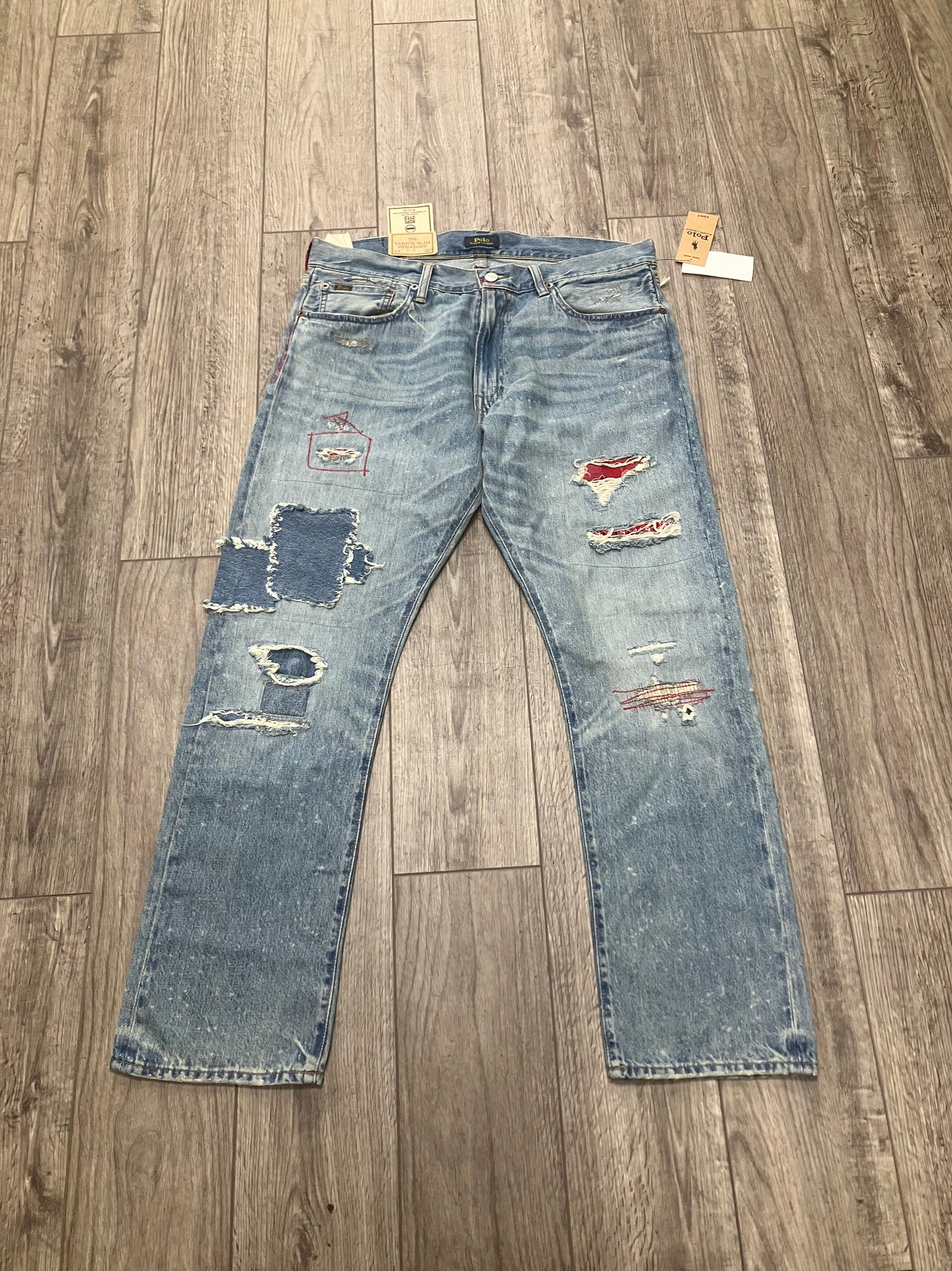 Polo Patchwork jeans Size 34/30