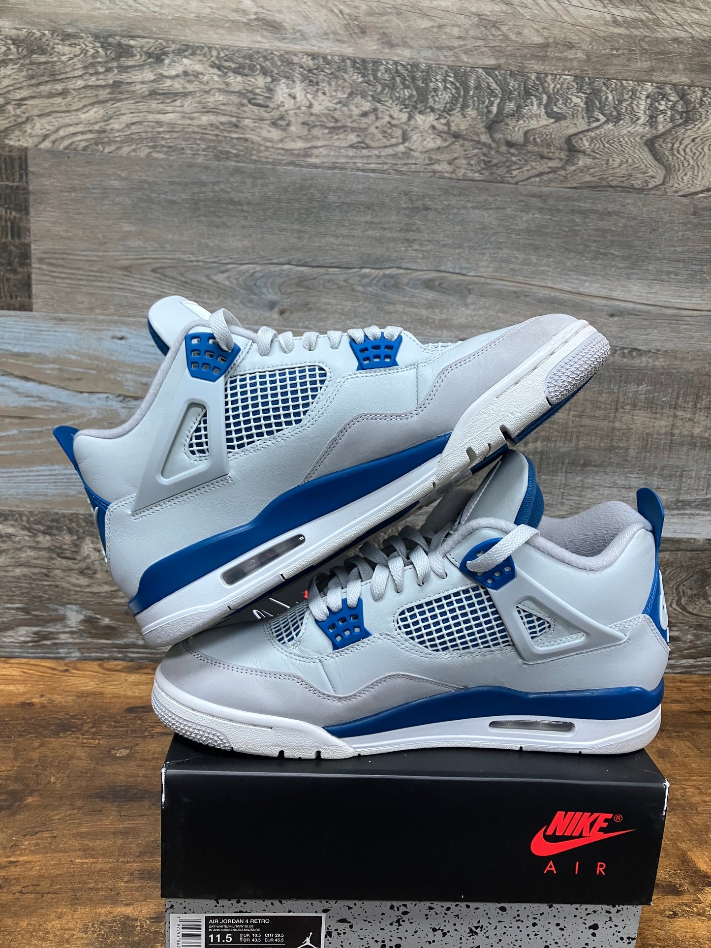 Jordan 4 Military Blue Size 11.5
