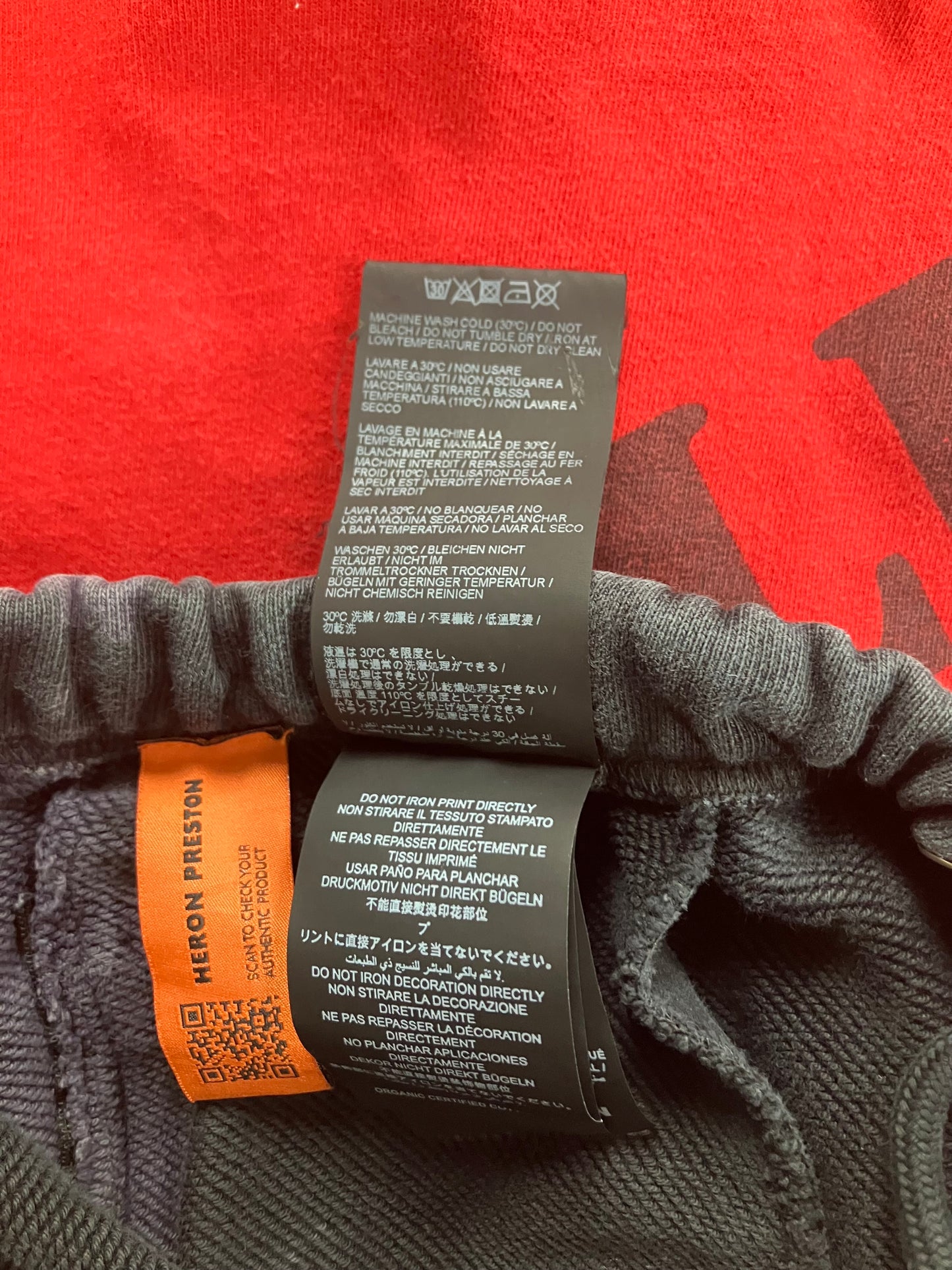 Heron Preston CAT Pants Size M