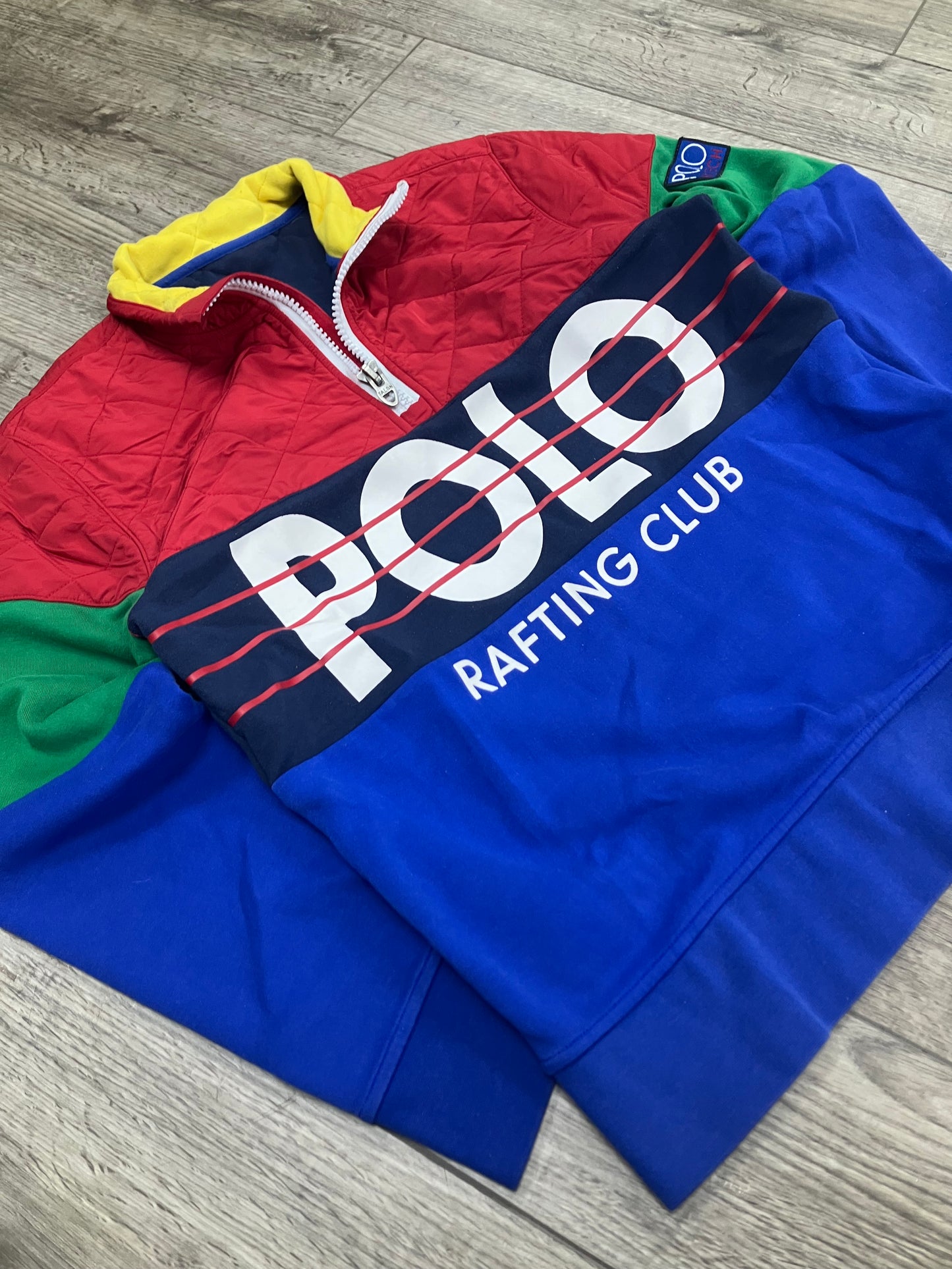 M - polo Rafting club quaterzip